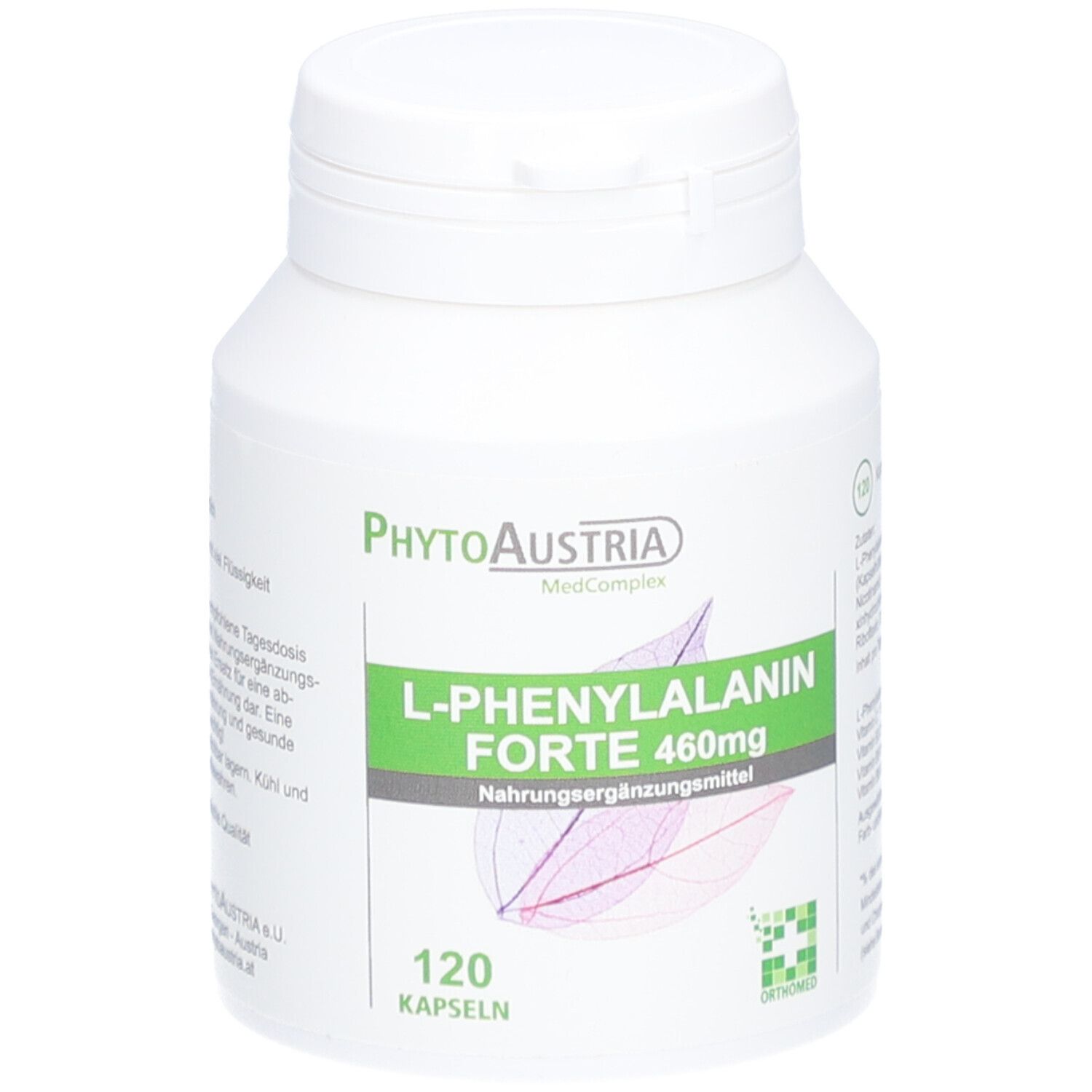 PHYTOAUSTRIA L-Phenylalanin Forte 460 mg