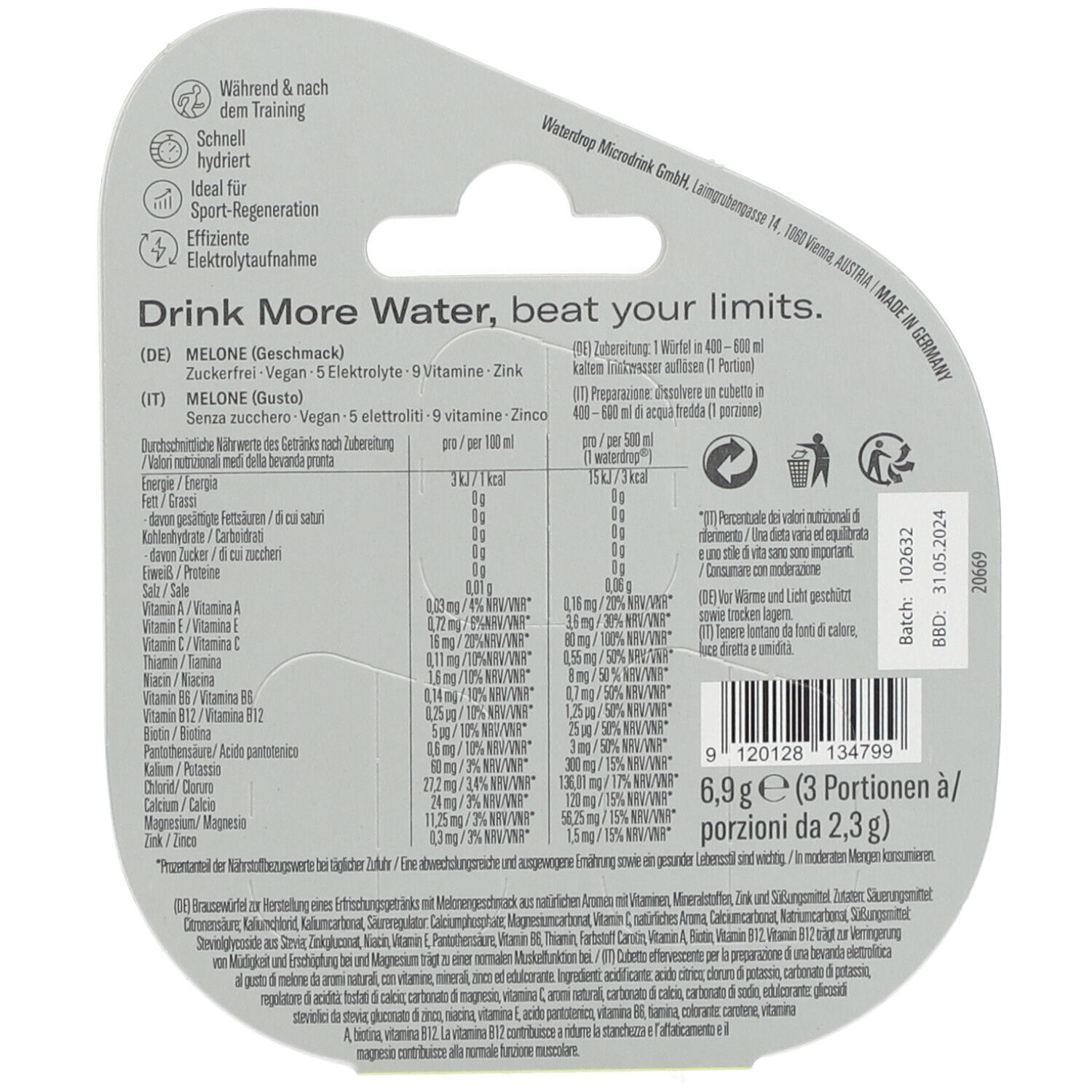 waterdrop® Microlyte™ Melon