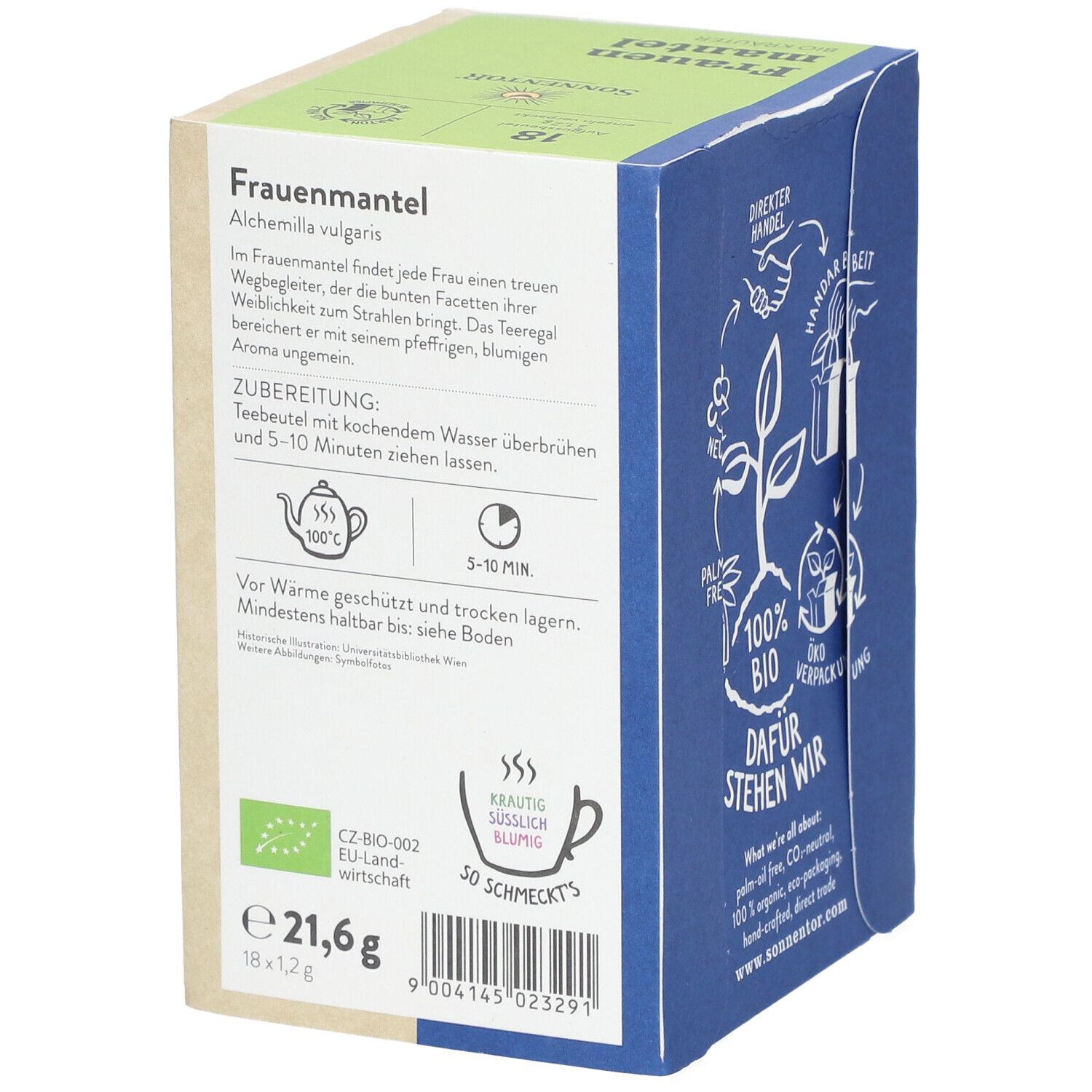 SONNENTOR Tisane manteau féminin