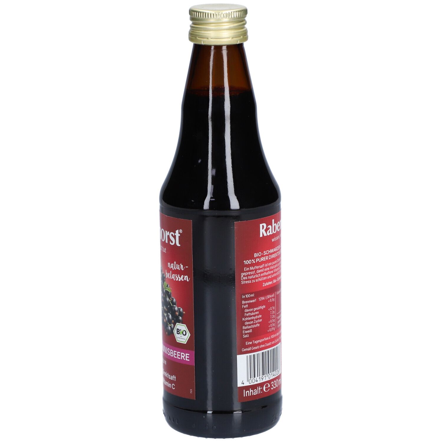 RABENHORST Jus de cassis bio