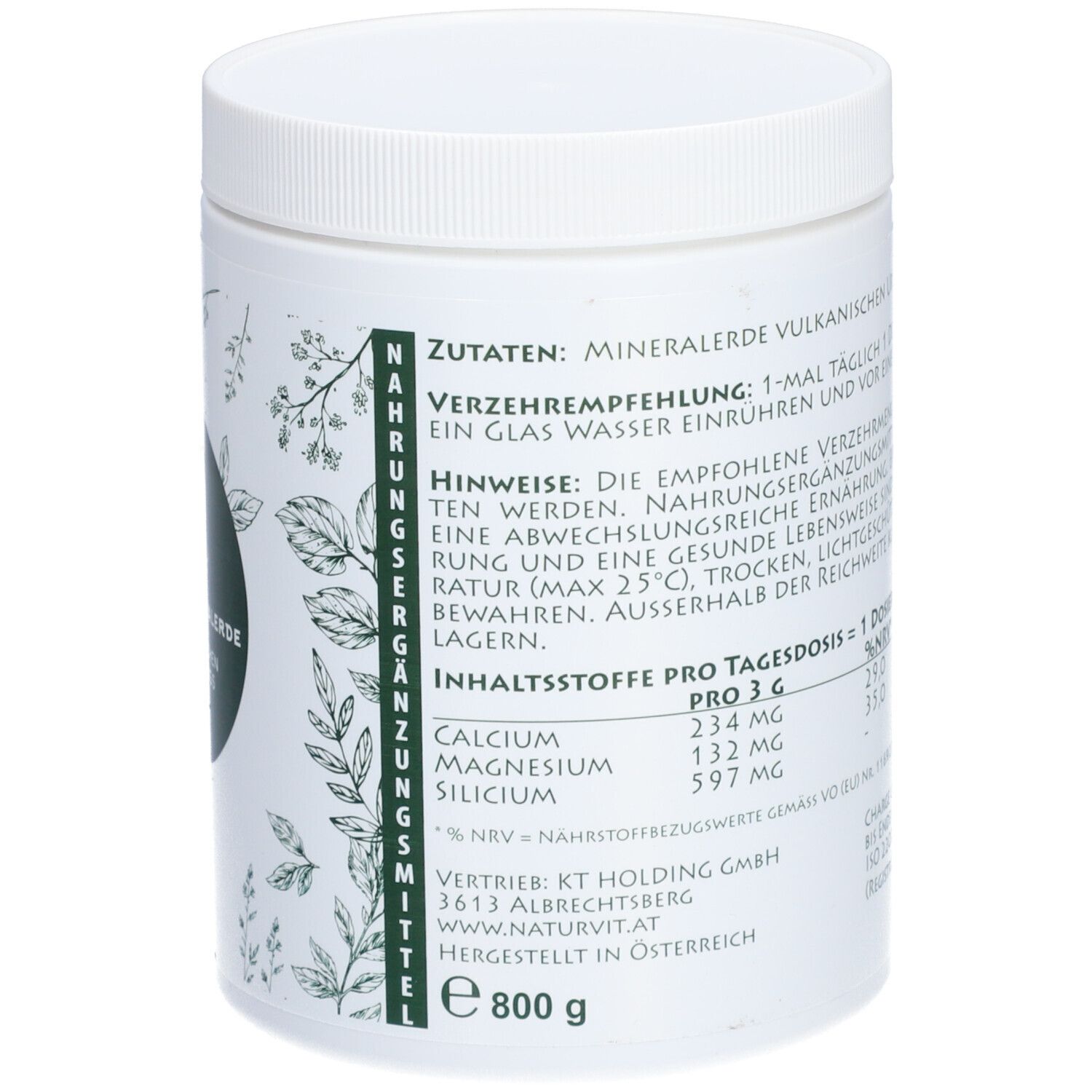 NATURVIT® Argile verte d'origine volcanique