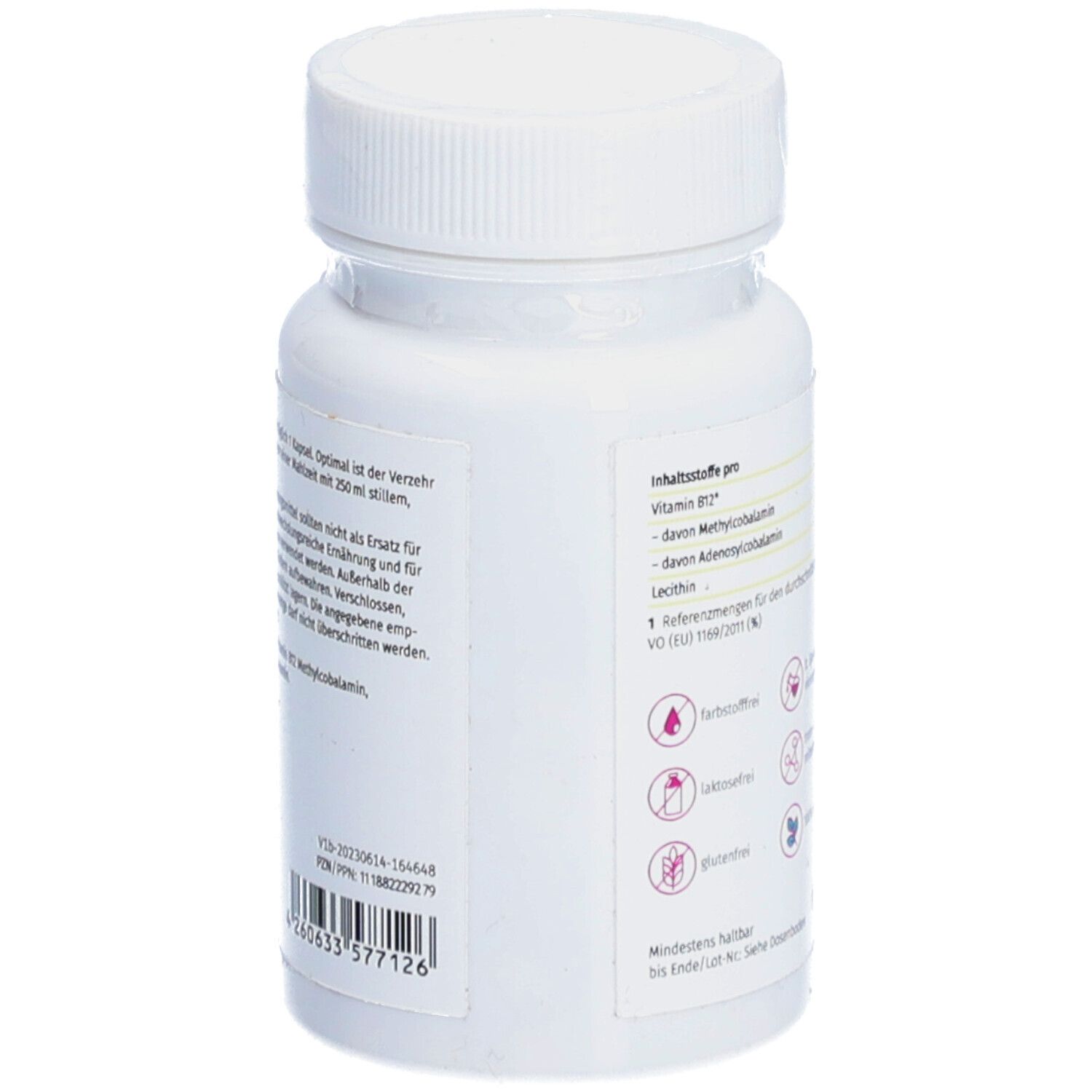 VITAMIN B12 + LECITHIN Kapseln