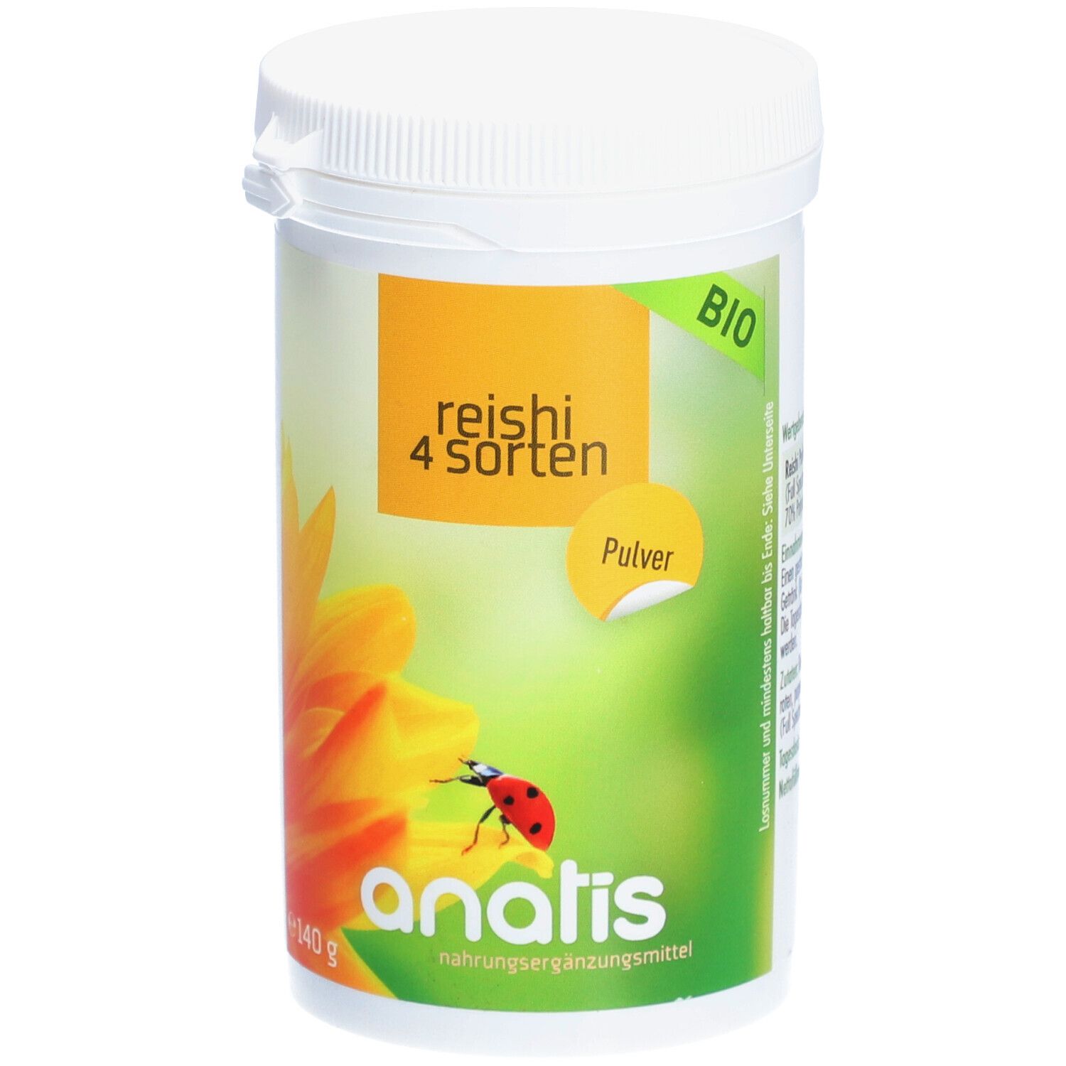 ANATIS Reishi 4 variétés Champignon vital bio