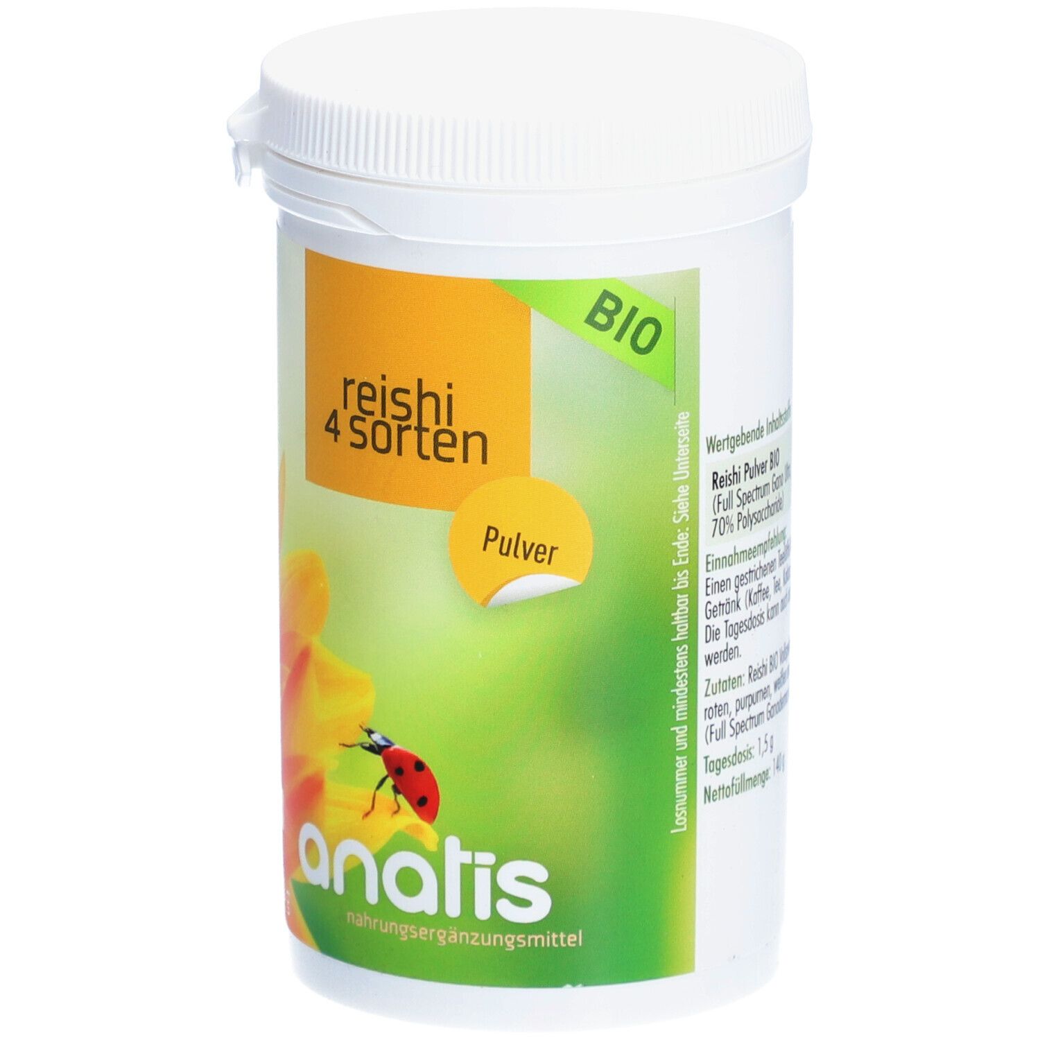 ANATIS Reishi 4 variétés Champignon vital bio