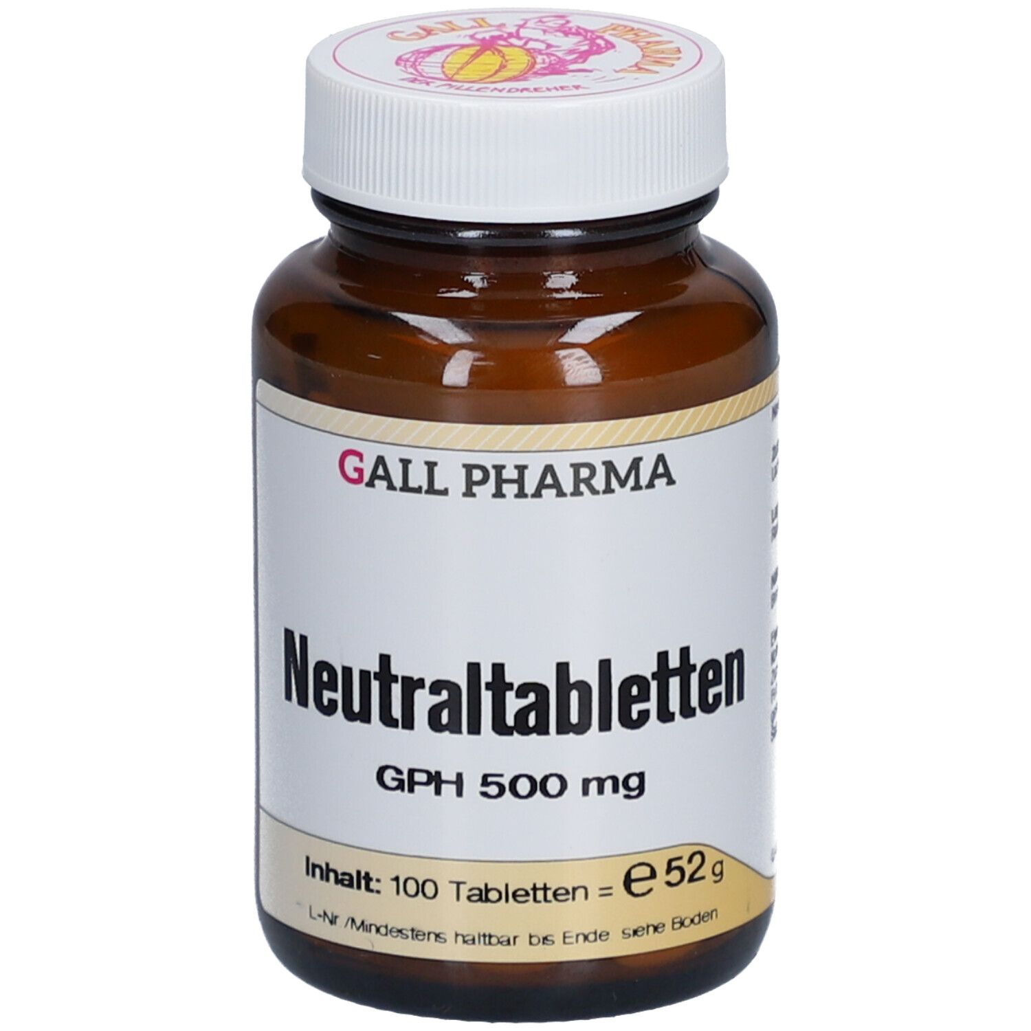 GALL PHARMA Comprimés neutres 500 mg