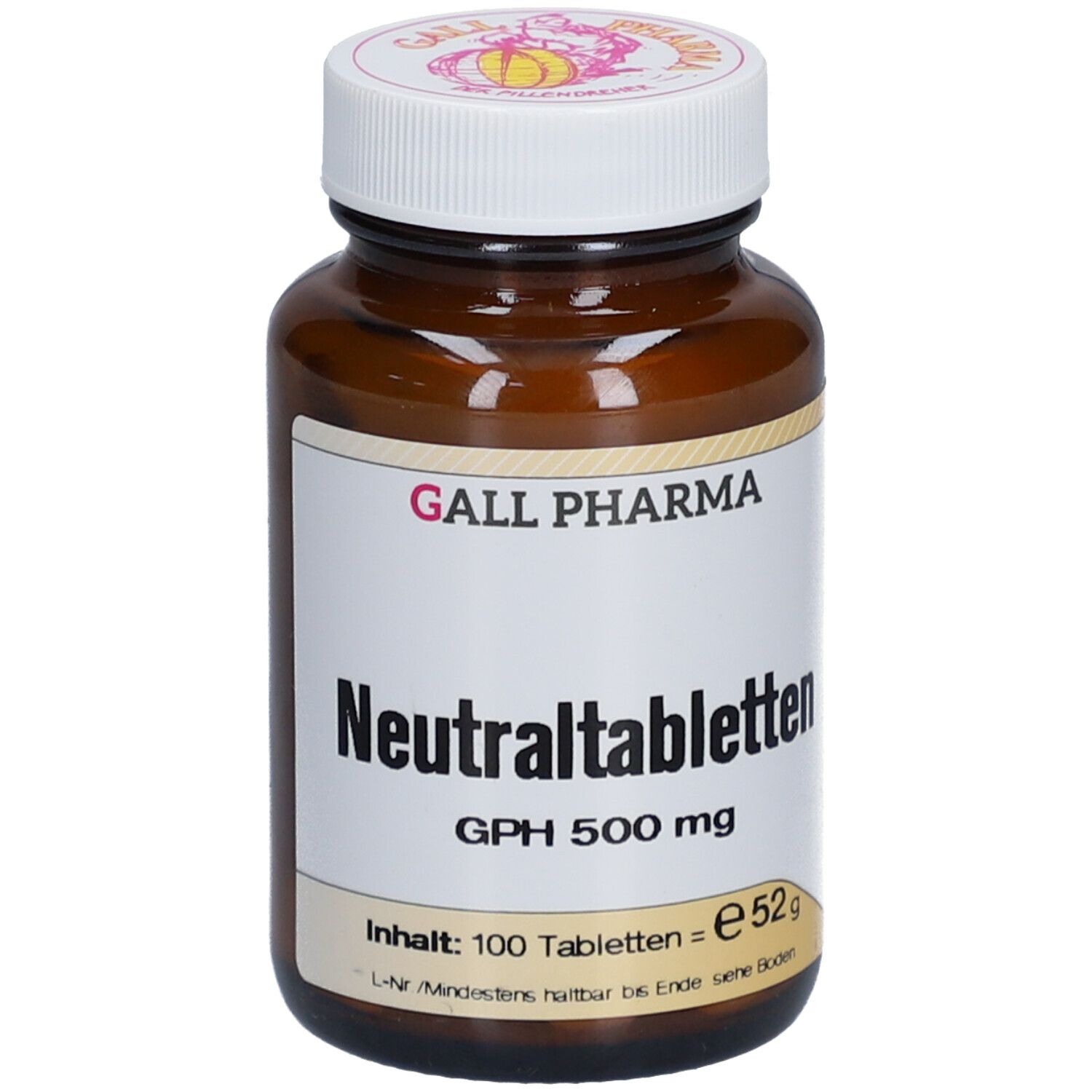 GALL PHARMA Comprimés neutres 500 mg