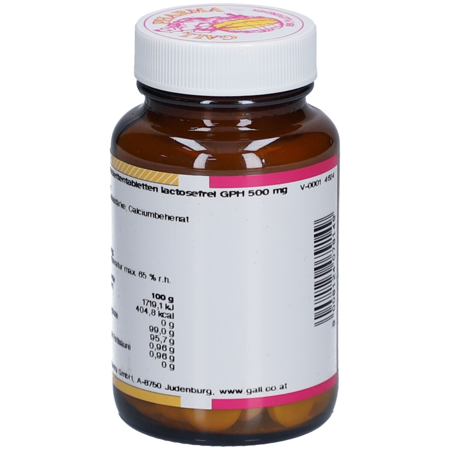 Neutraltabletten lactose frei GPH 500 mg