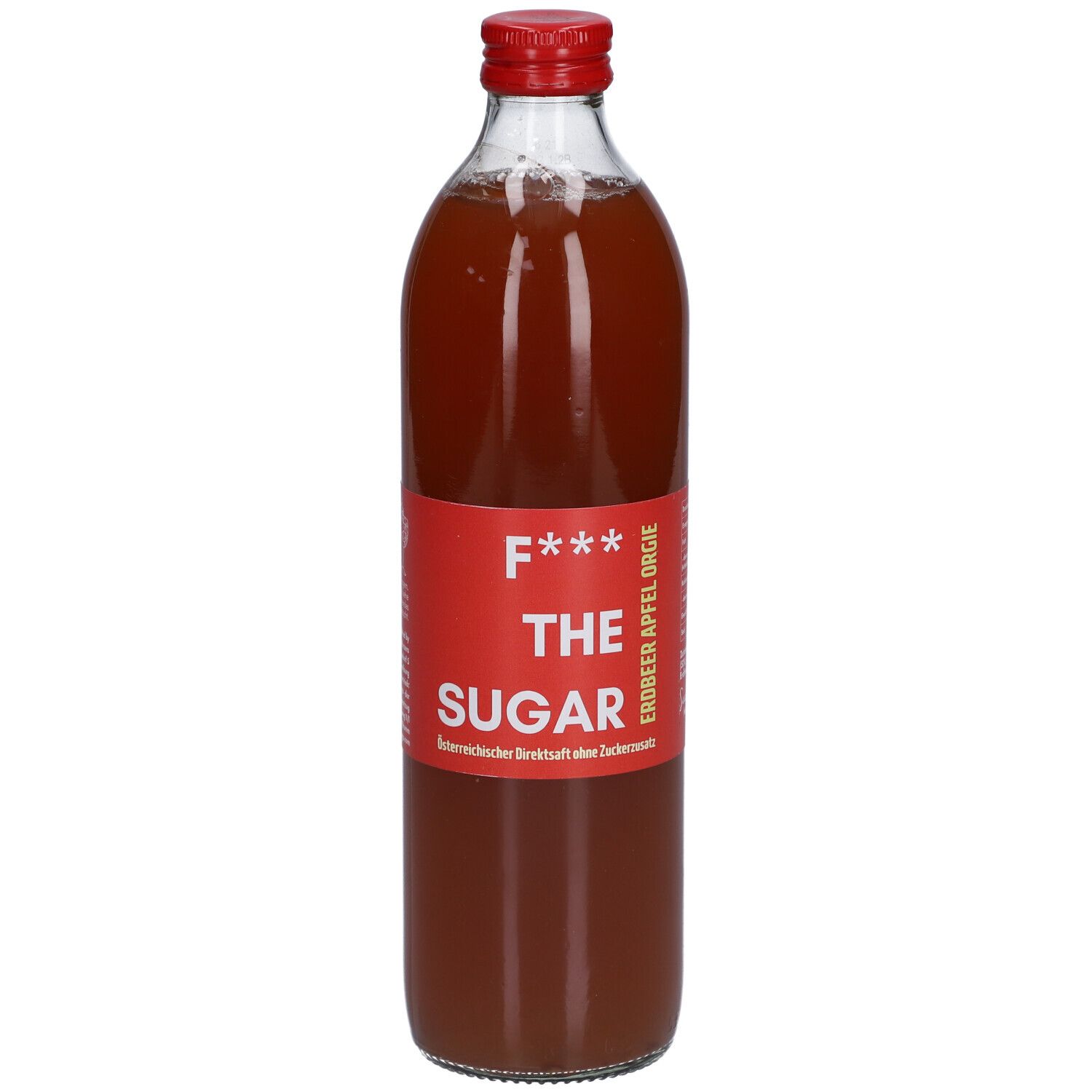 F* THE SUGAR Jus fraise-pomme