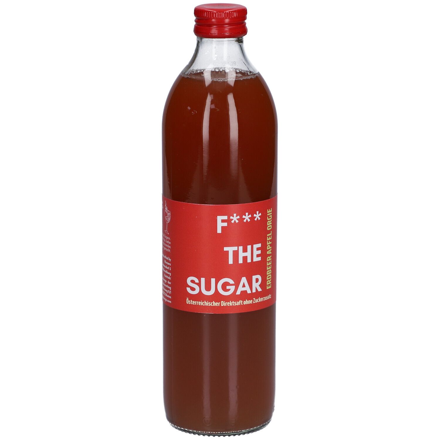 F* THE SUGAR Jus fraise-pomme