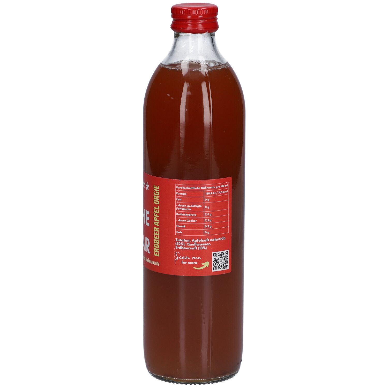 F* THE SUGAR Jus fraise-pomme