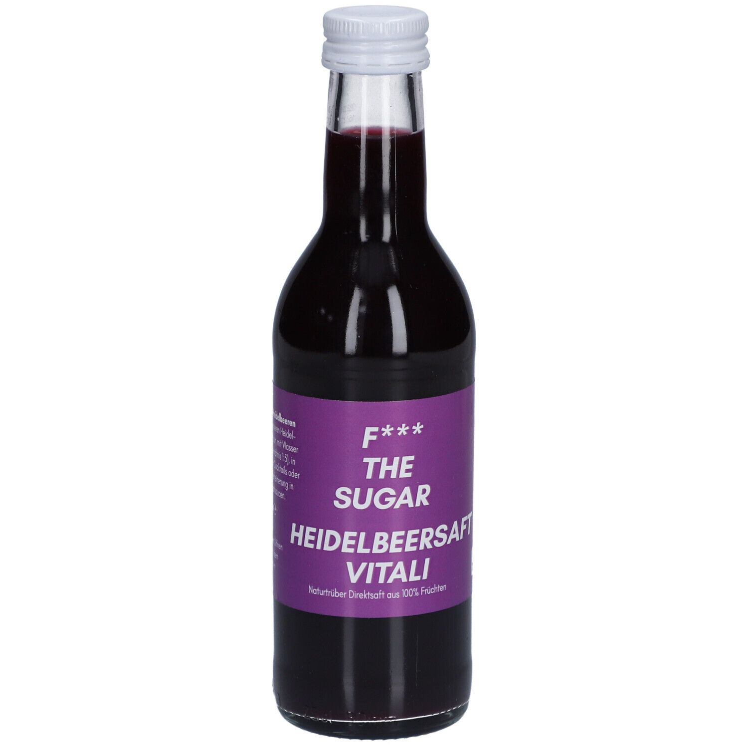 F* THE SUGAR Jus de myrtille Vitali