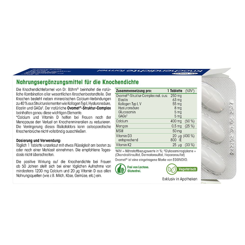 Dr. Böhm® Knochendichteformel - Die Innovation für feste Knochen