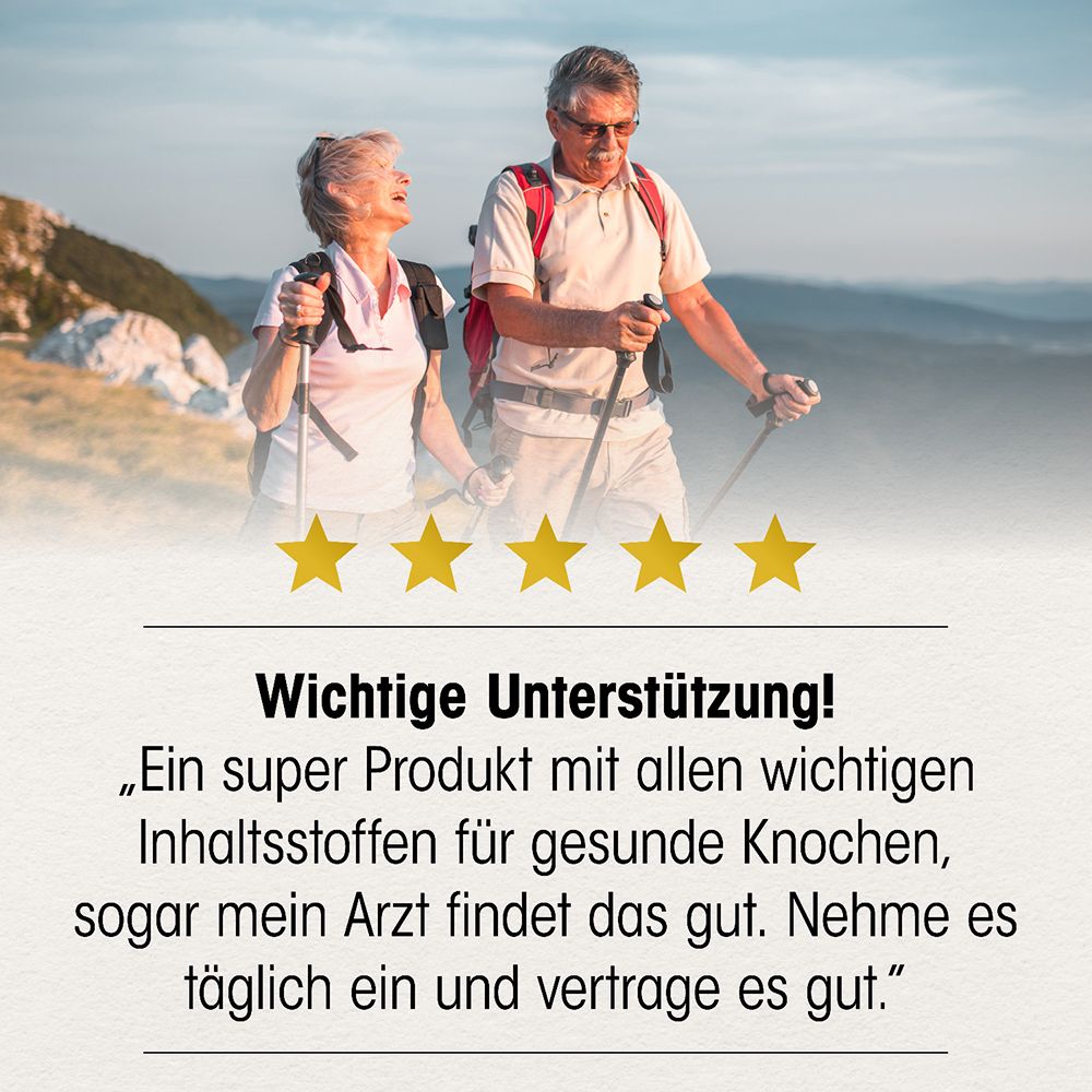Dr. Böhm® Knochendichteformel - Die Innovation für feste Knochen