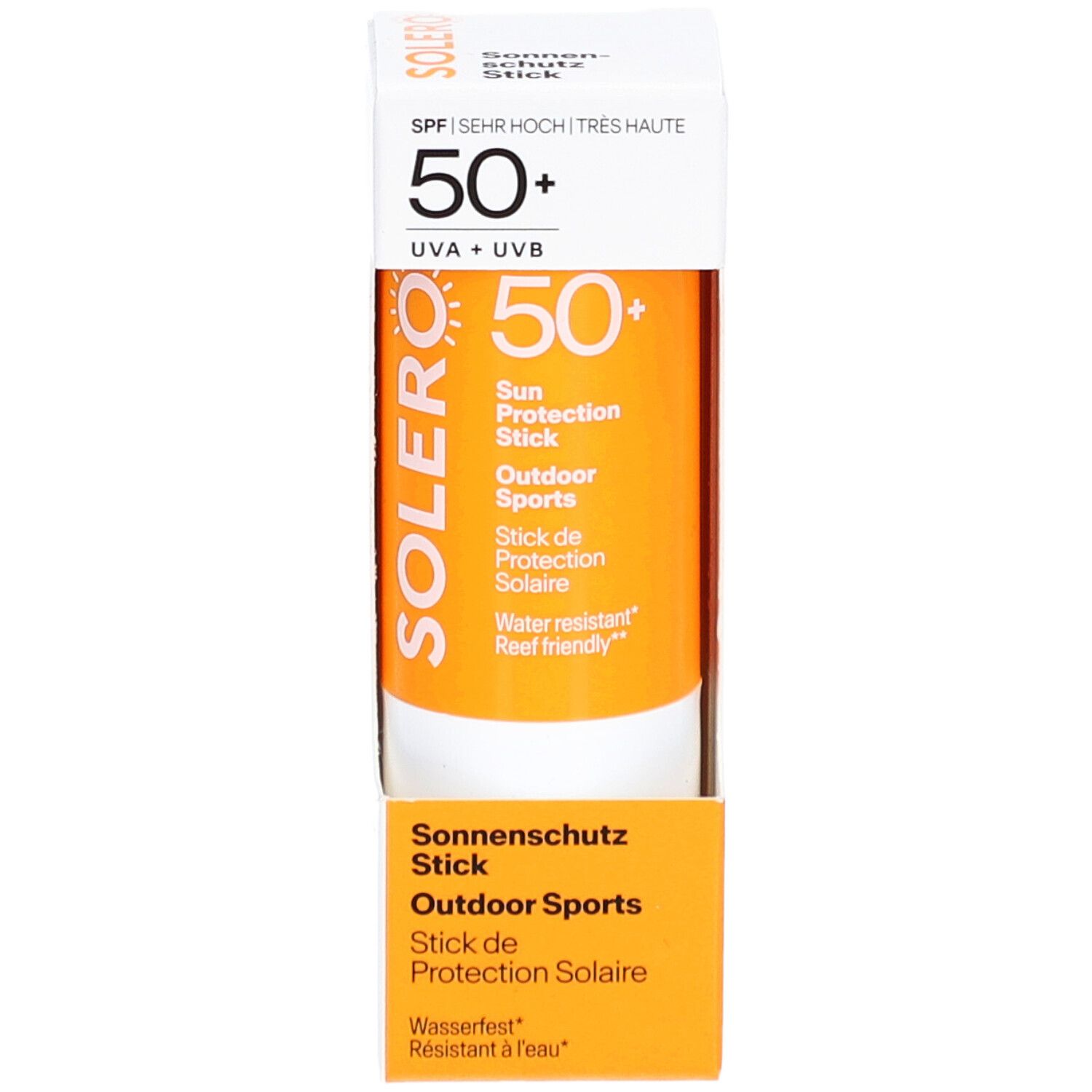 SOLERO Stick de protection solaire Outdoor Sports SPF50+