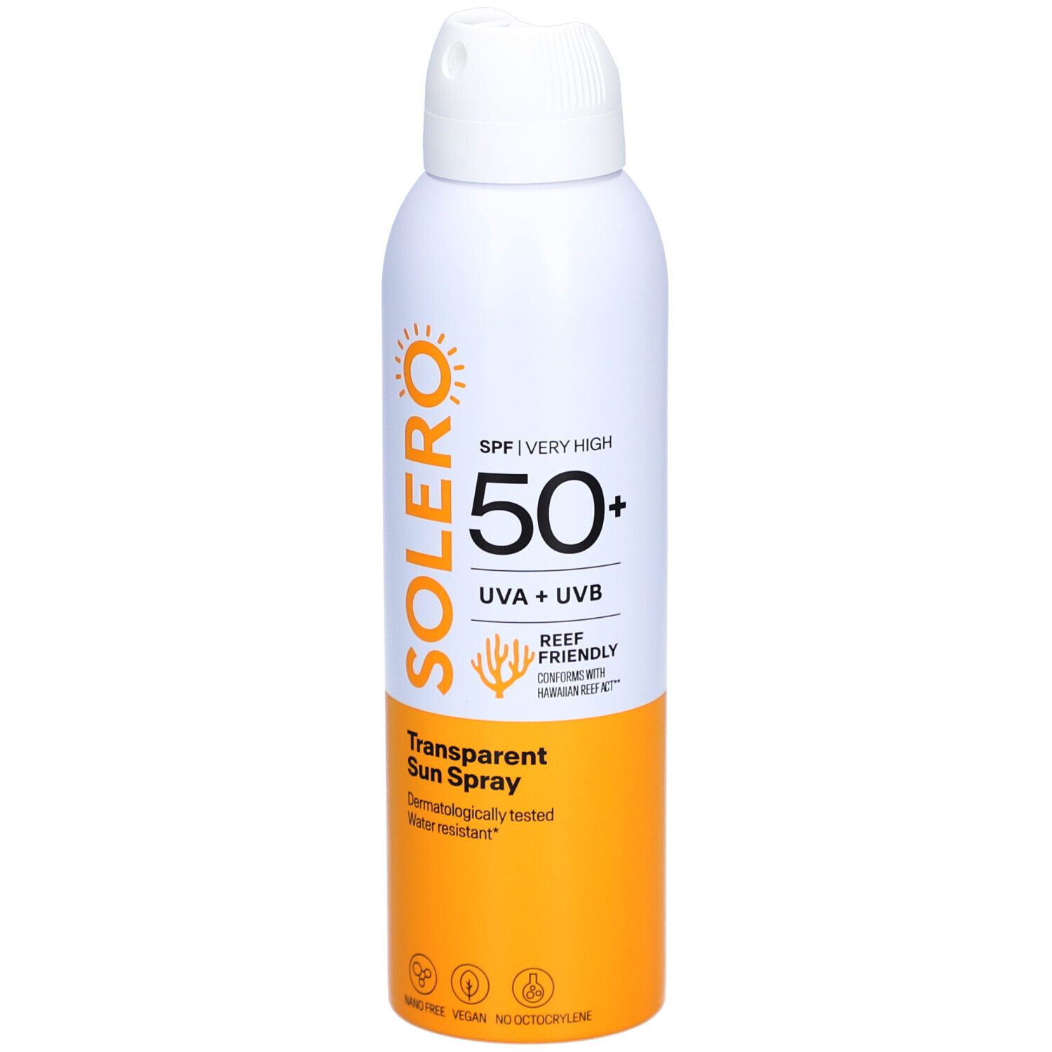 SOLERO Spray Solaire Transparent SPF 50+