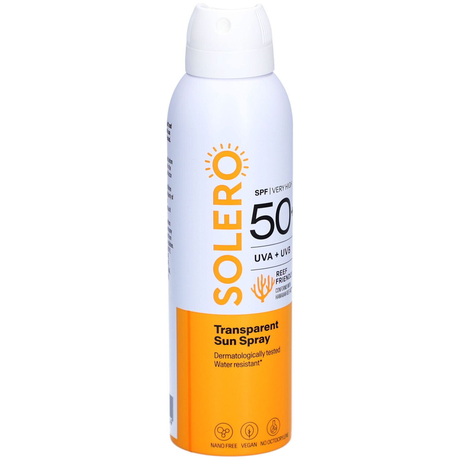 SOLERO Spray Solaire Transparent SPF 50+