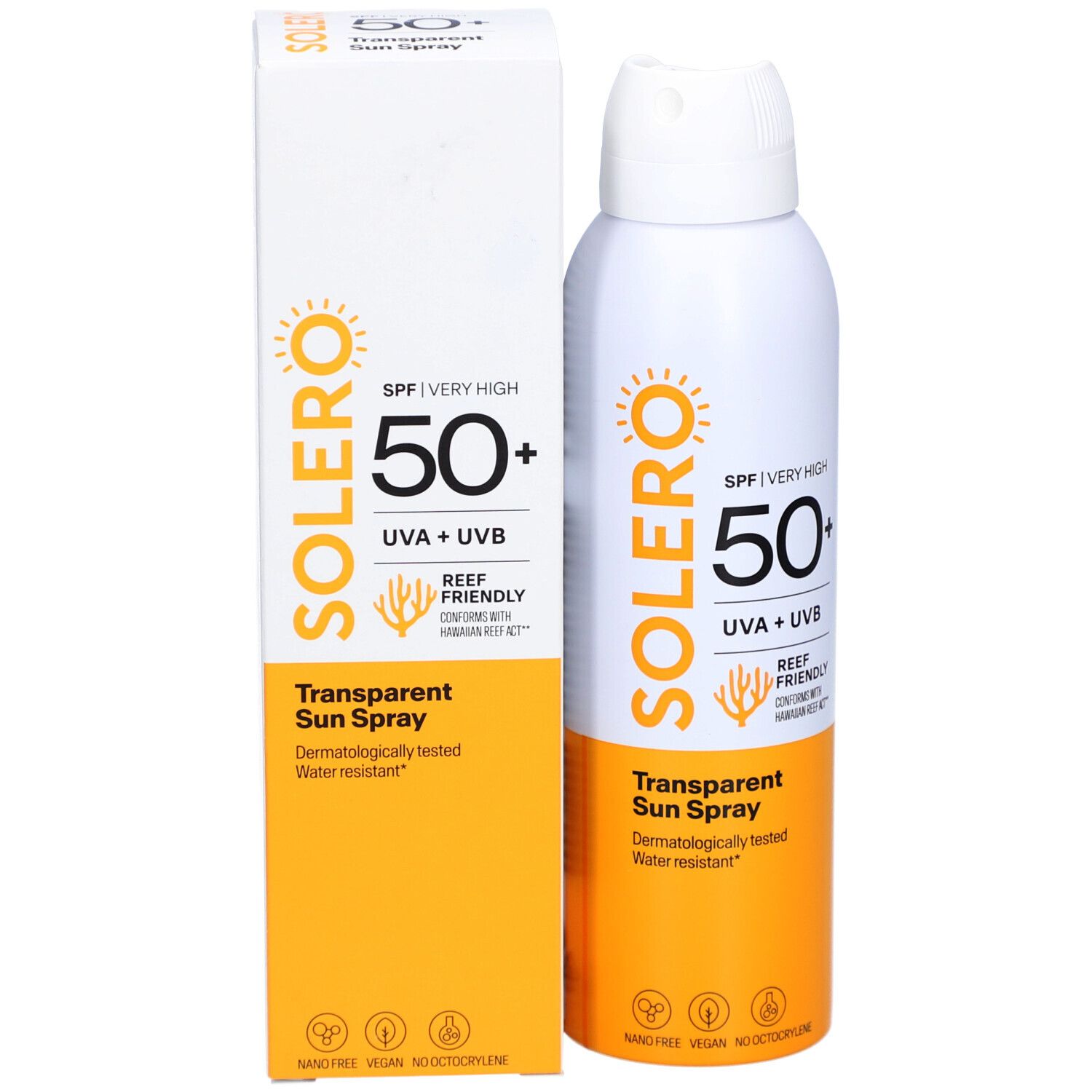 SOLERO Spray Solaire Transparent SPF 50+