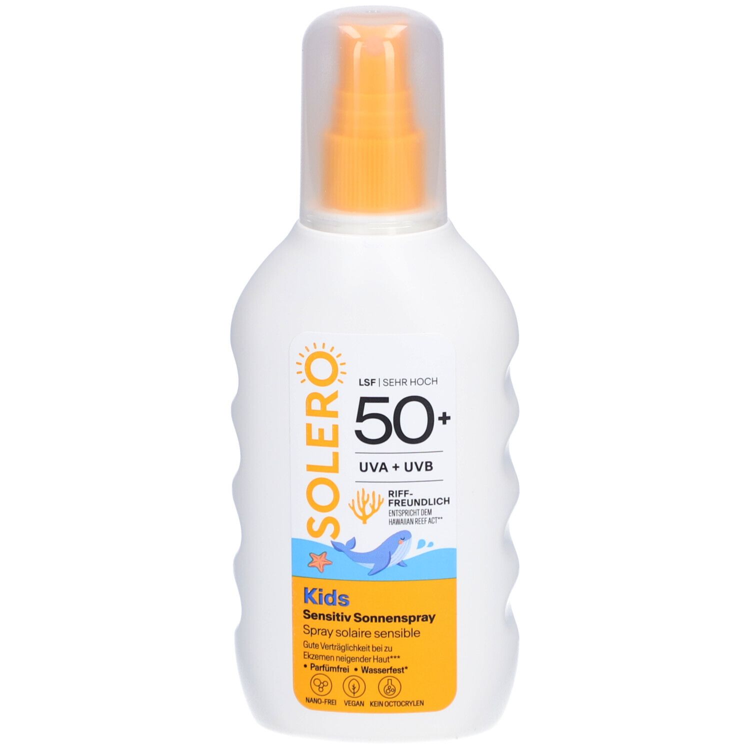SOLERO Kids Sensitiv Spray solaire SPF 50+