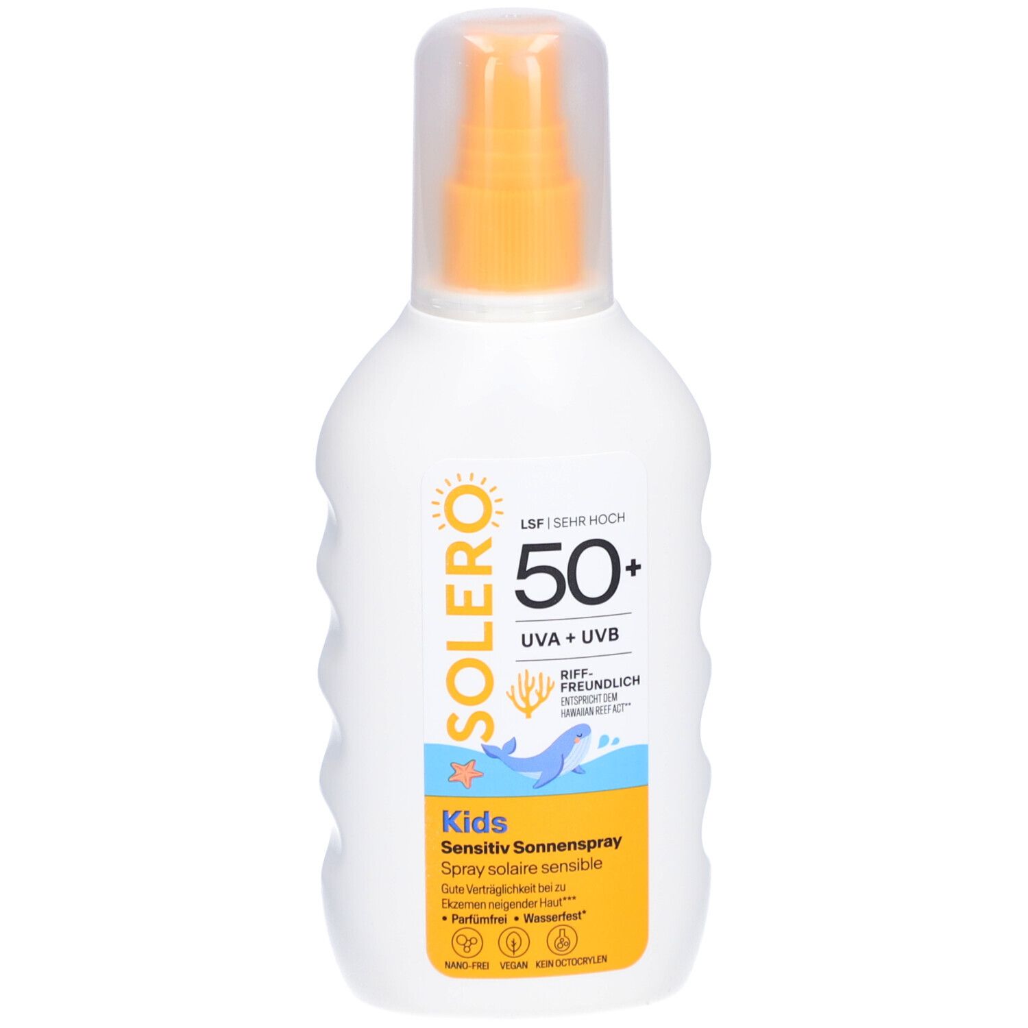 SOLERO Kids Sensitiv Spray solaire SPF 50+