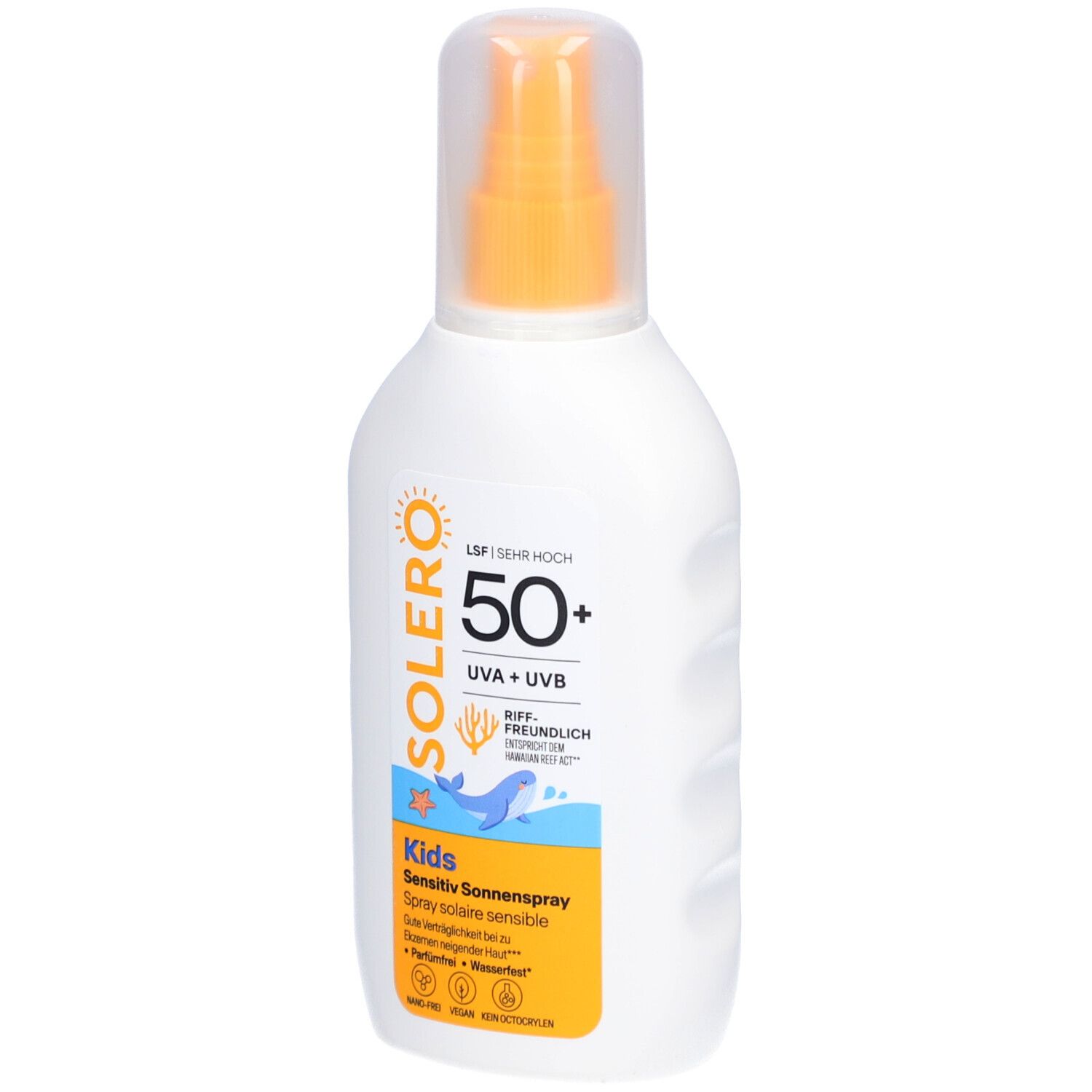 SOLERO Kids Sensitiv Spray solaire SPF 50+