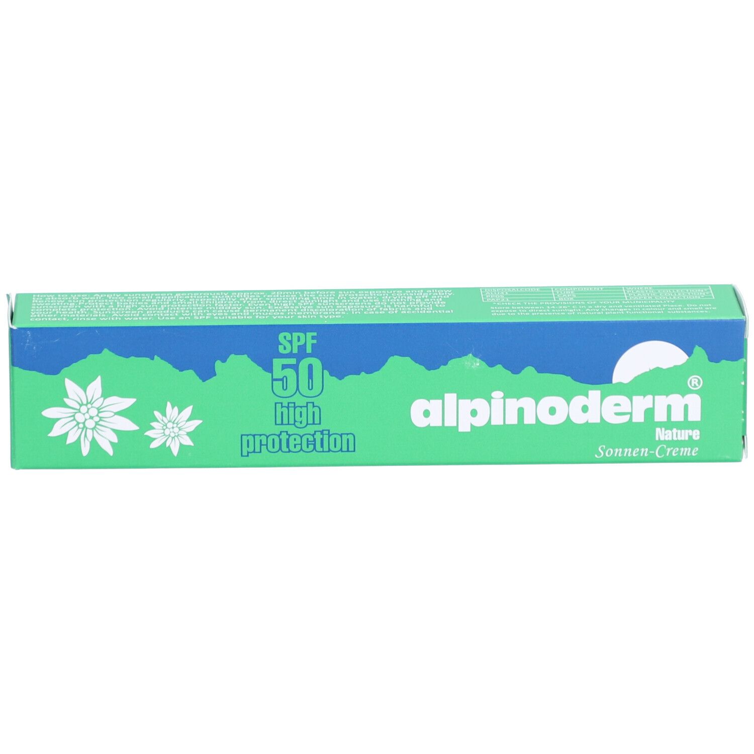 ALPINODERM Nature Crème solaire SPF 50