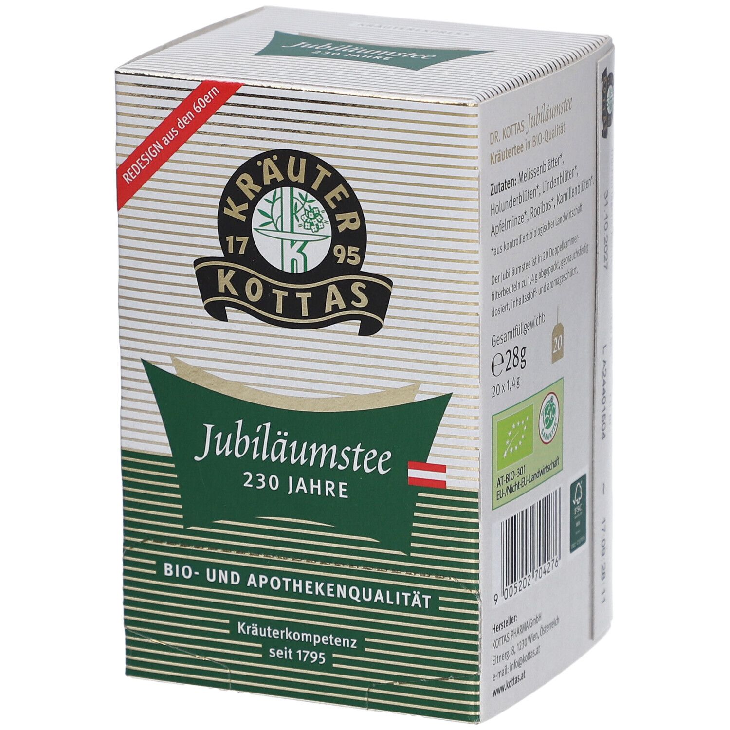 DR. KOTTAS Thé du Jubilé BIO