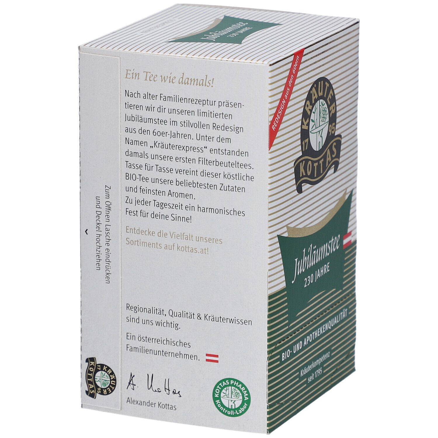 DR. KOTTAS Thé du Jubilé BIO
