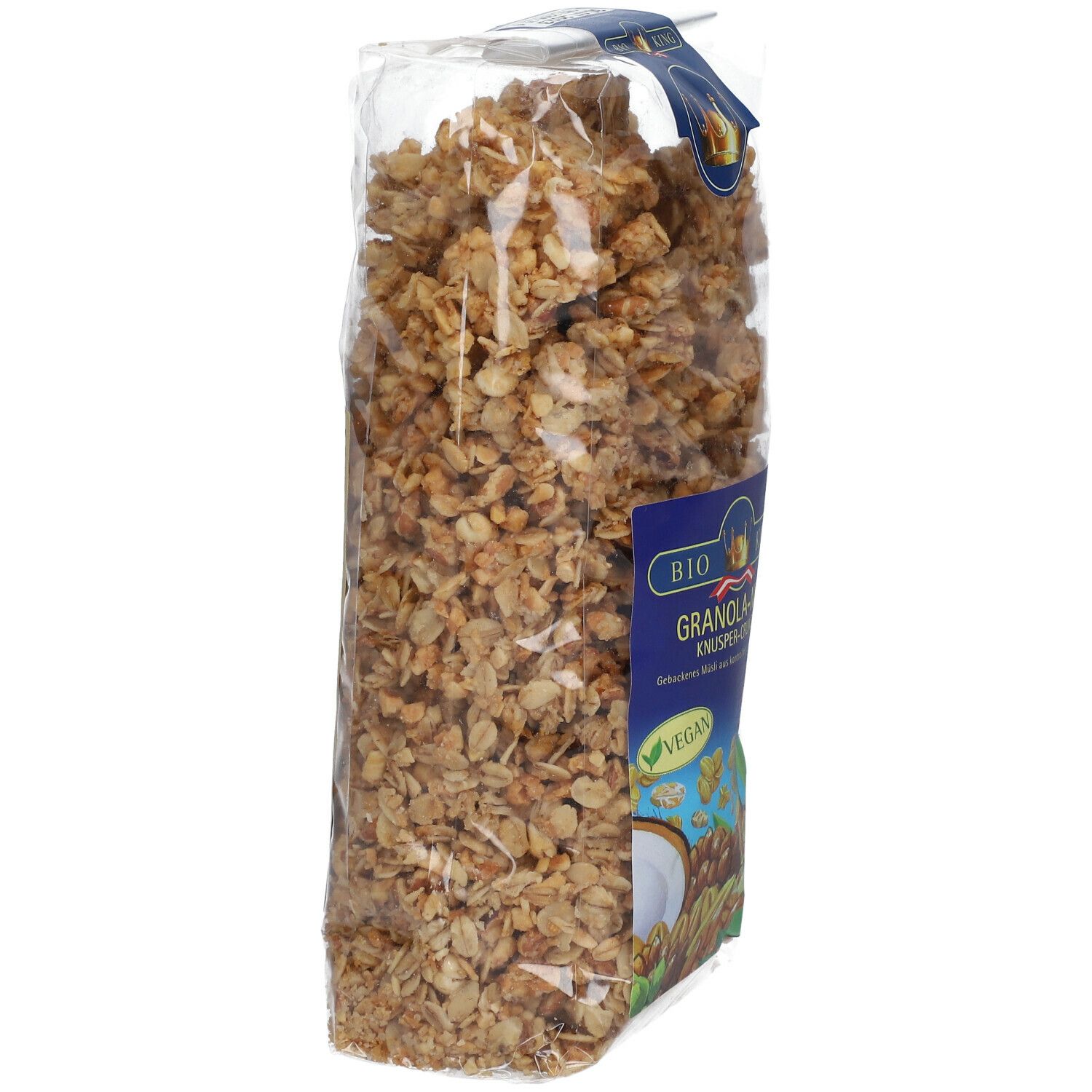 BIO KING GRANOLA NUSS KNUSPER CRUNCHY 375 g Redcare Apotheke