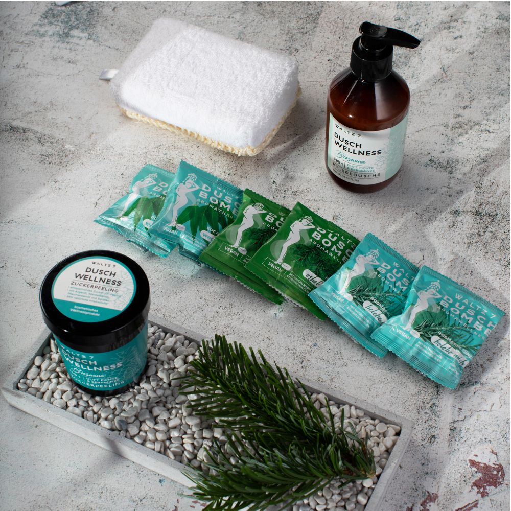 WALTZ 7 Duschwellness-Geschenkset Biosauna