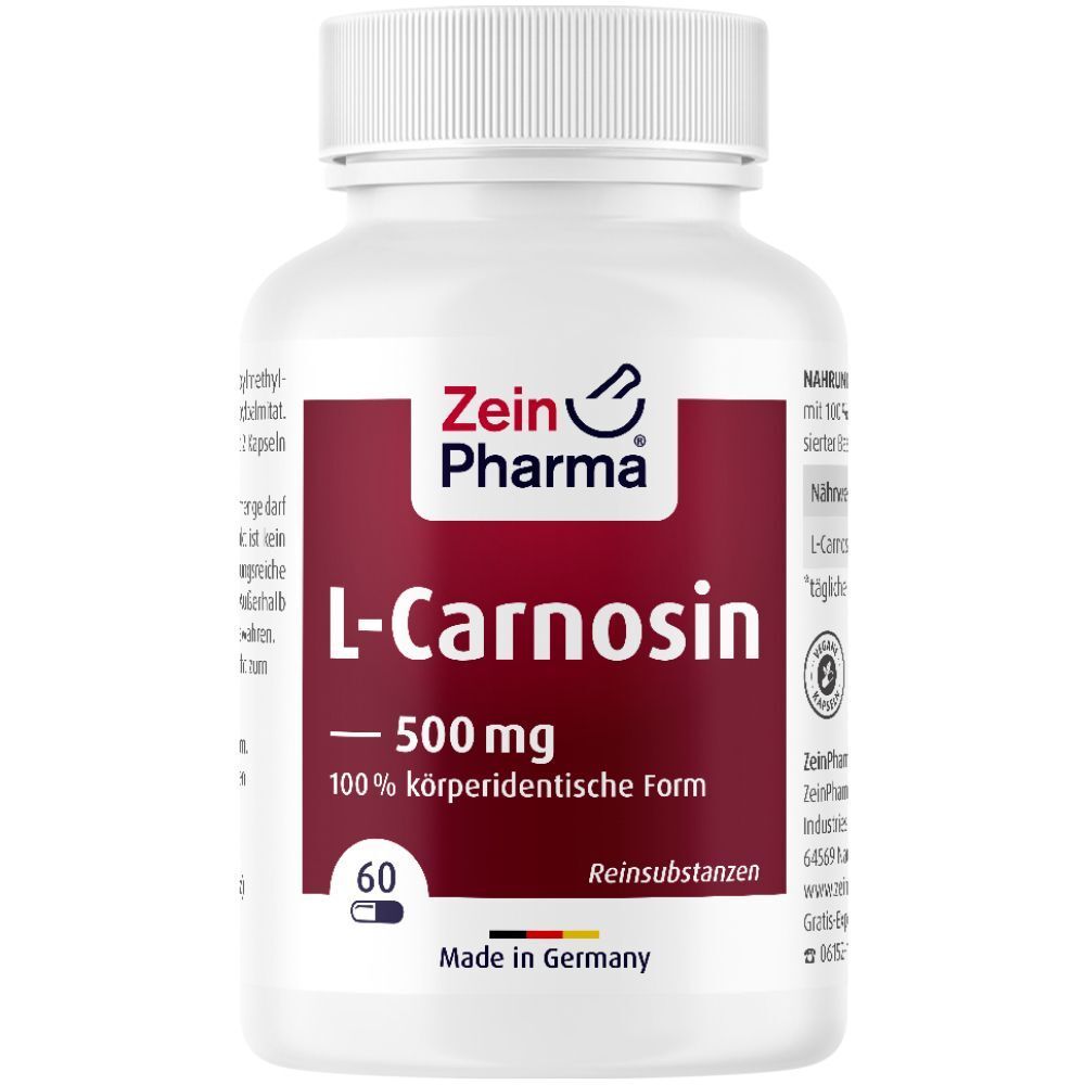 ZEINPHARMA® L Carnosine en gélules 500 mg