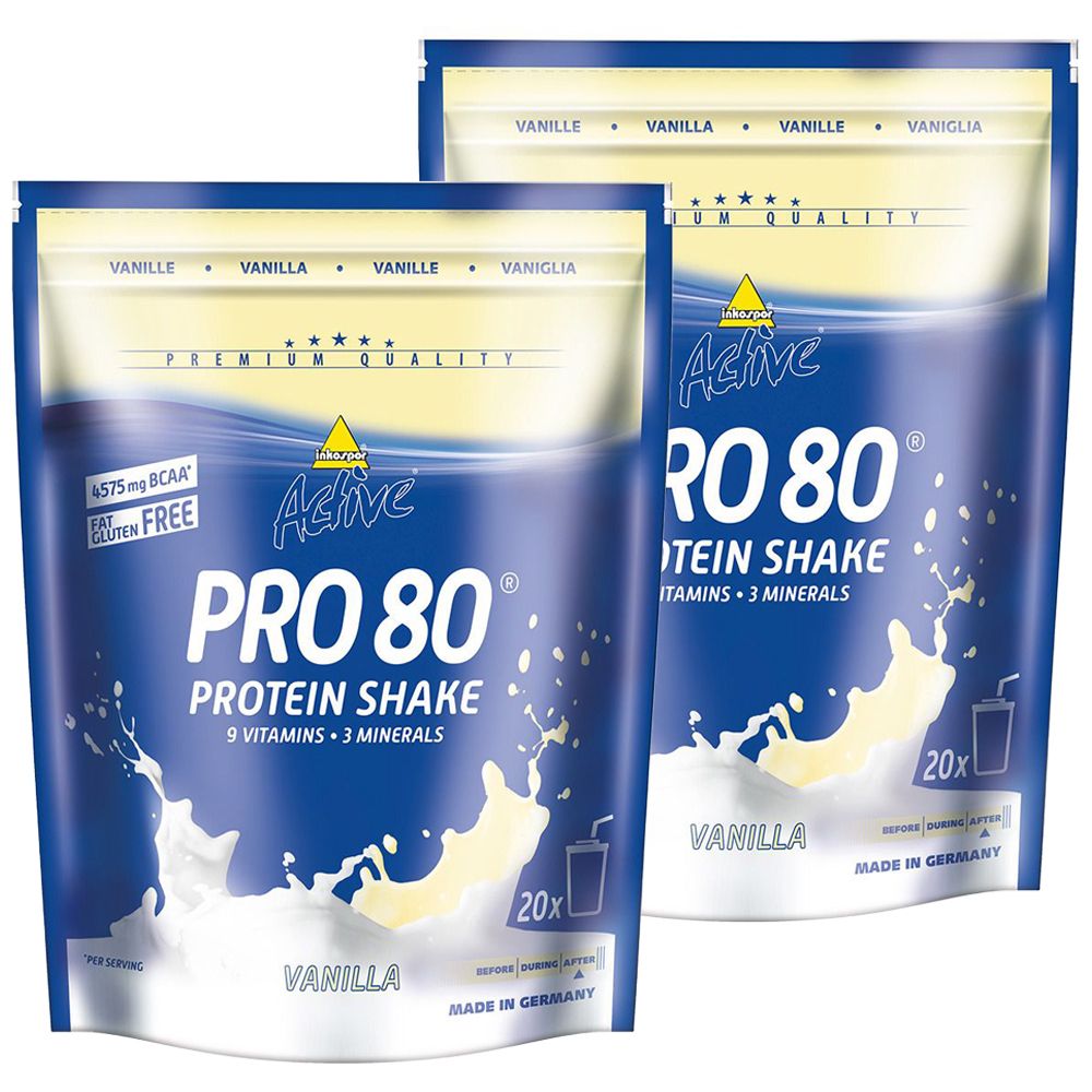 INKOSPOR Active Pro 80 Vanille Protein Shake