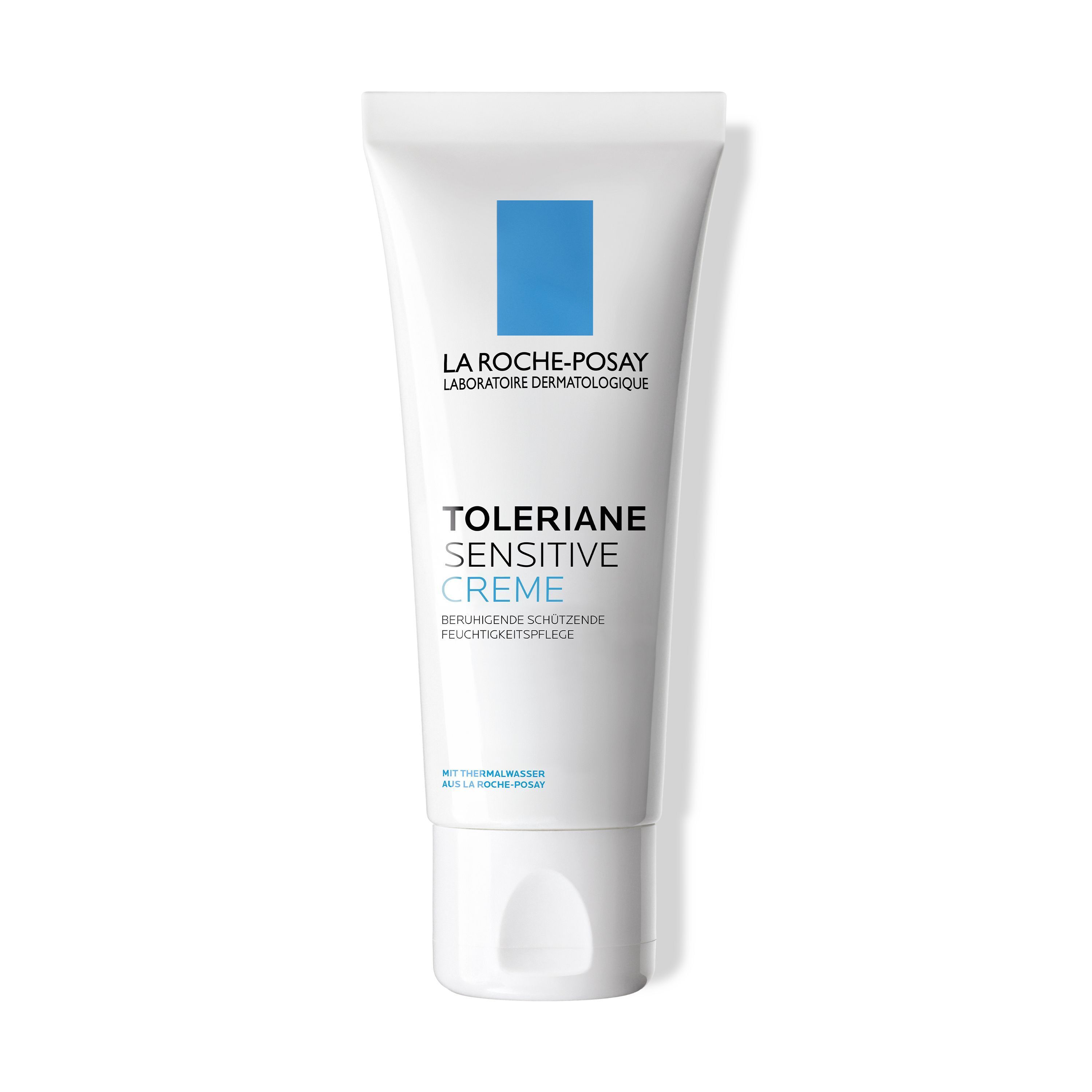 LA ROCHE POSAY Toleriane Sensitive Crème, crème visage apaisante et hydratante pour peaux sensibles