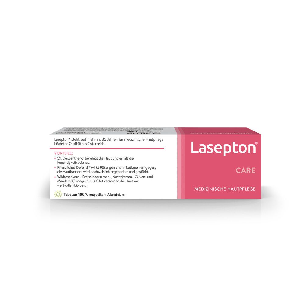 Lasepton® REGENERATIONS-CREME Tube und Faltschachtel.