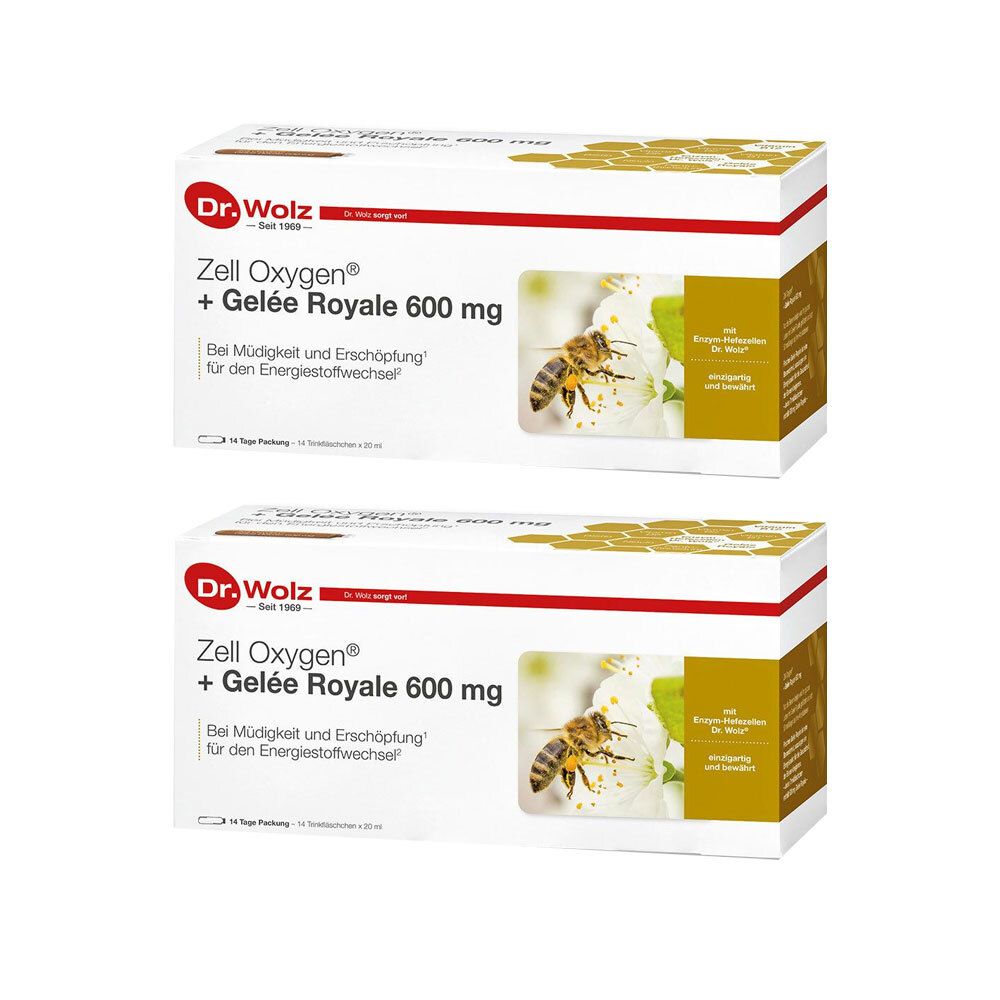 Zell Oxygen® + Gelee Royale 600 mg