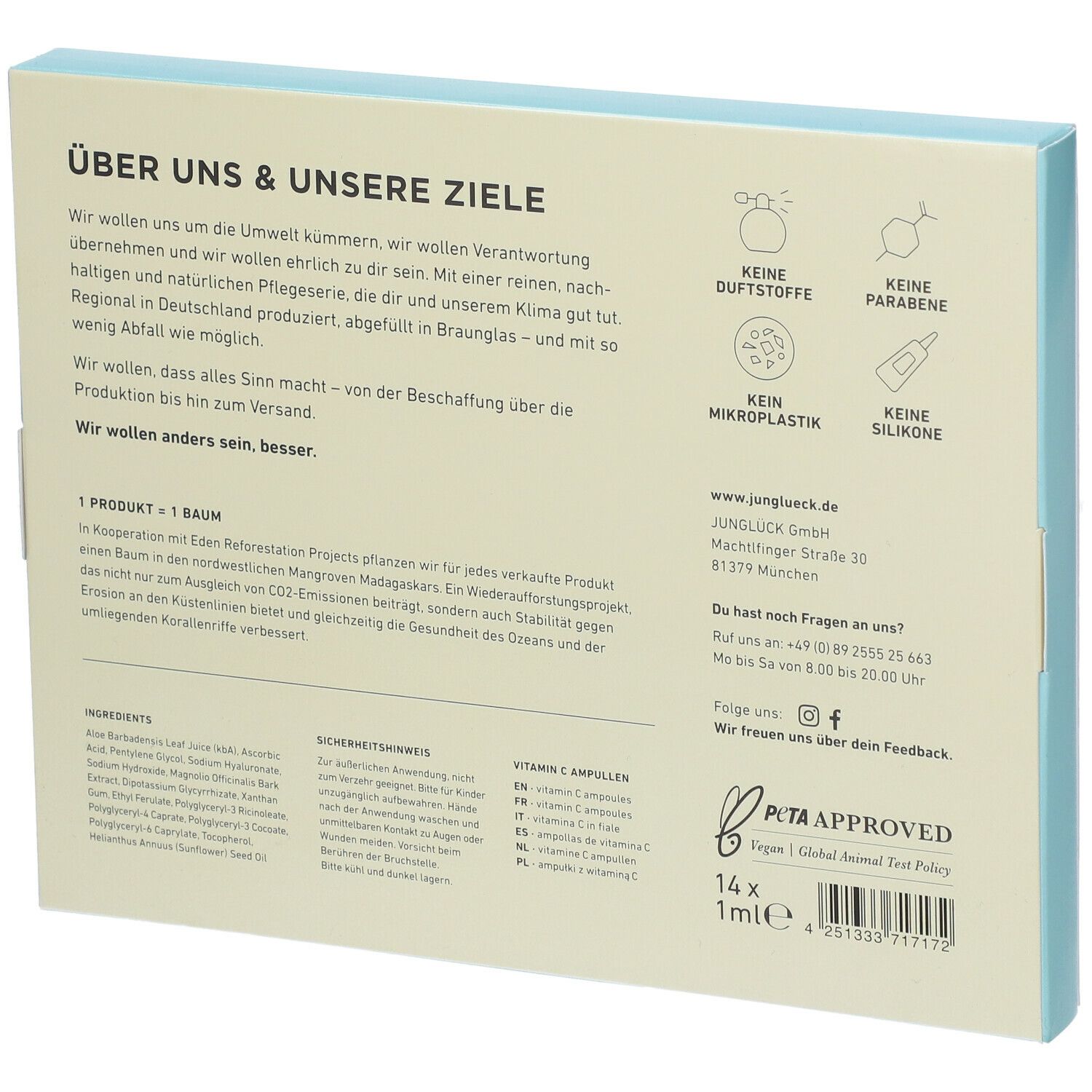 JUNGLÜCK Vitamine C Ampoules