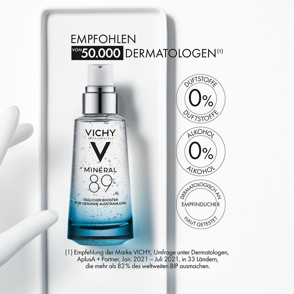 VICHY Minéral 89 Hyaluron-Boost avec effet immédiat