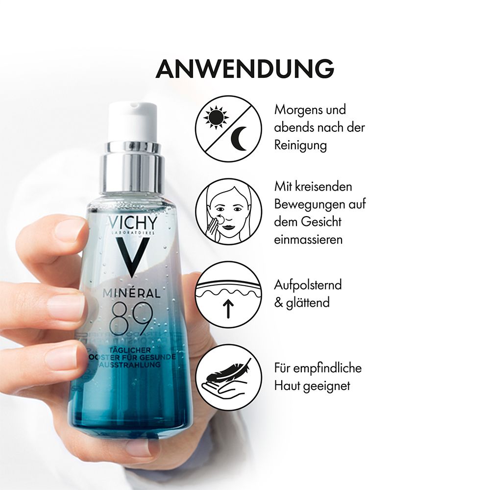 VICHY Minéral 89 Hyaluron-Boost avec effet immédiat