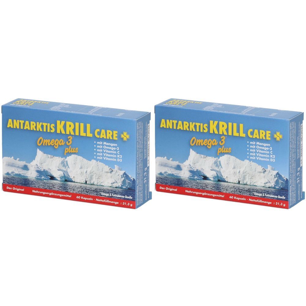 Antarktis Krill Care Omega 3 Plus