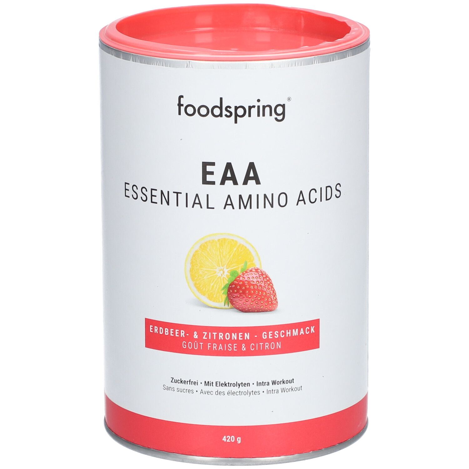 FOODSPRING® EAA Acides Aminés Essentiels Fraise & Citron