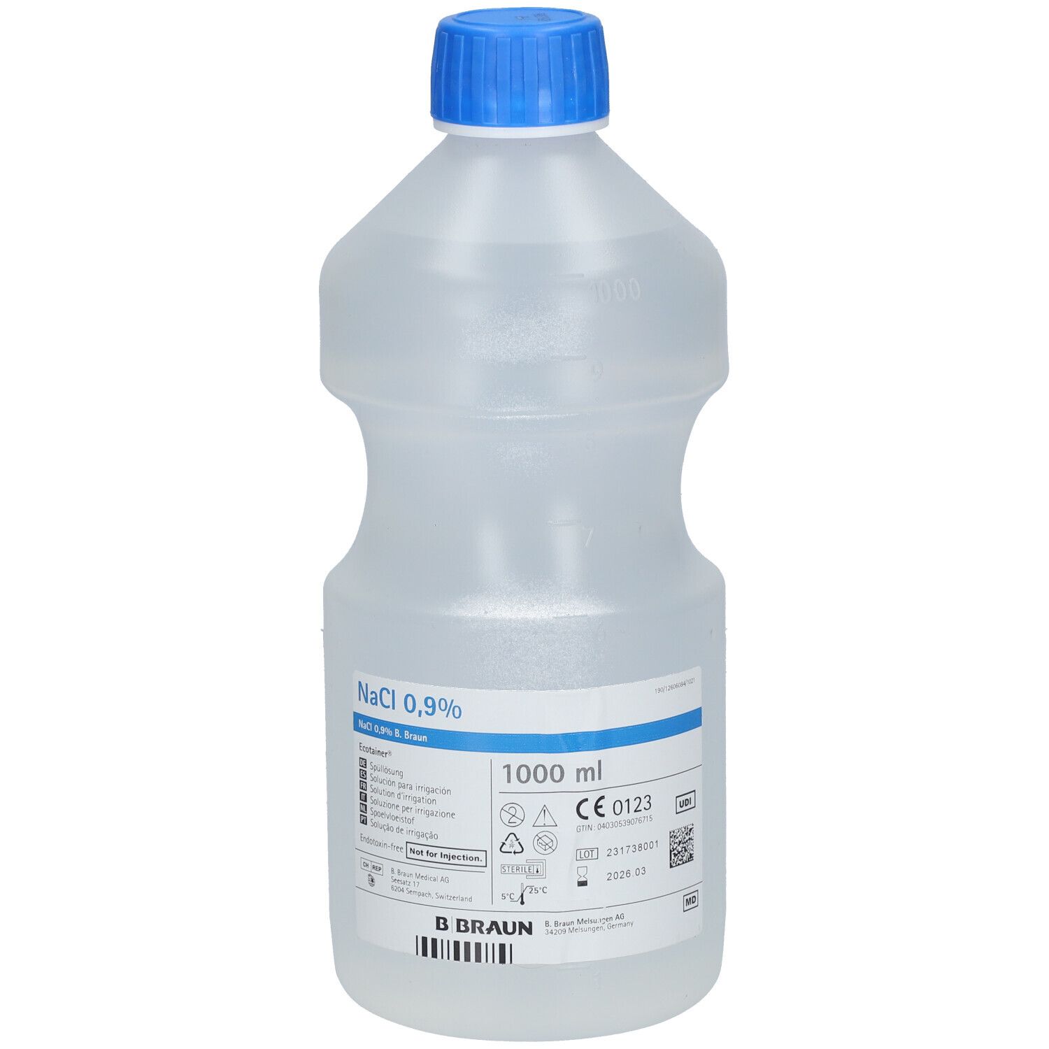 Ecotainer® B. Braun NaCl 0,9% Lösung