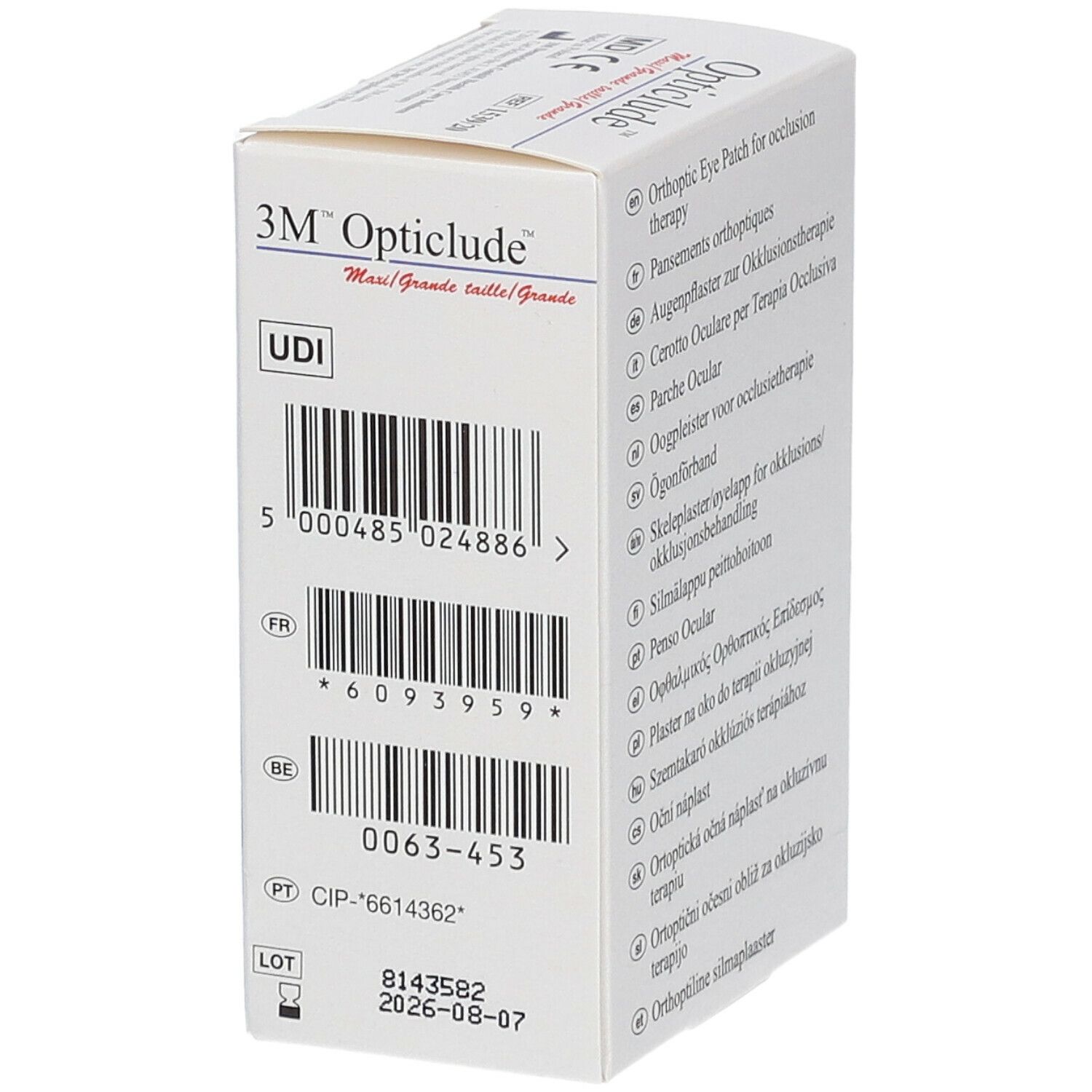 3M™ Opticlude™ Adult Maxi 5,7 x 8,2 cm