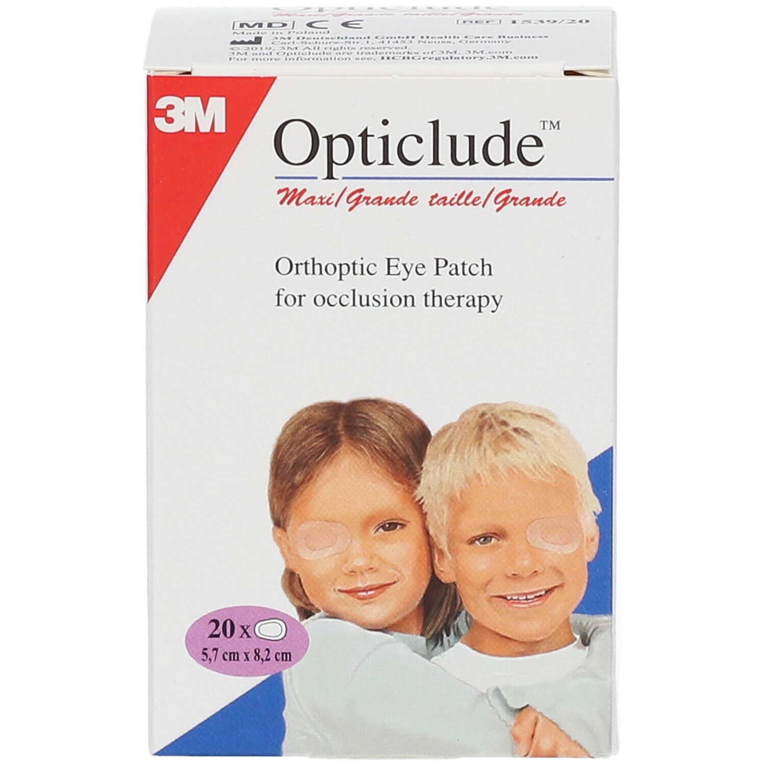 3M™ Opticlude™ Adult Maxi 5,7 x 8,2 cm