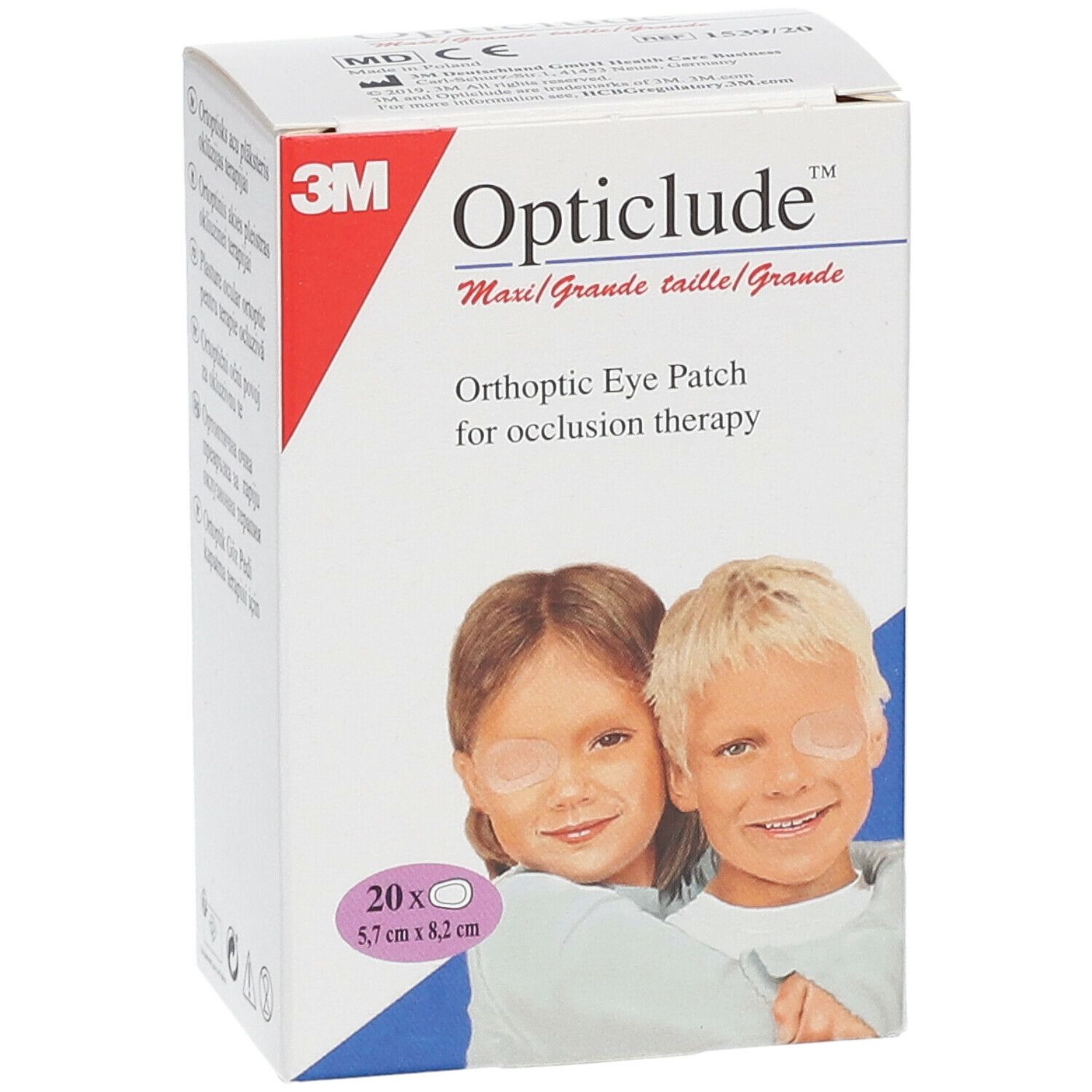 3M™ Opticlude™ Adult Maxi 5,7 x 8,2 cm