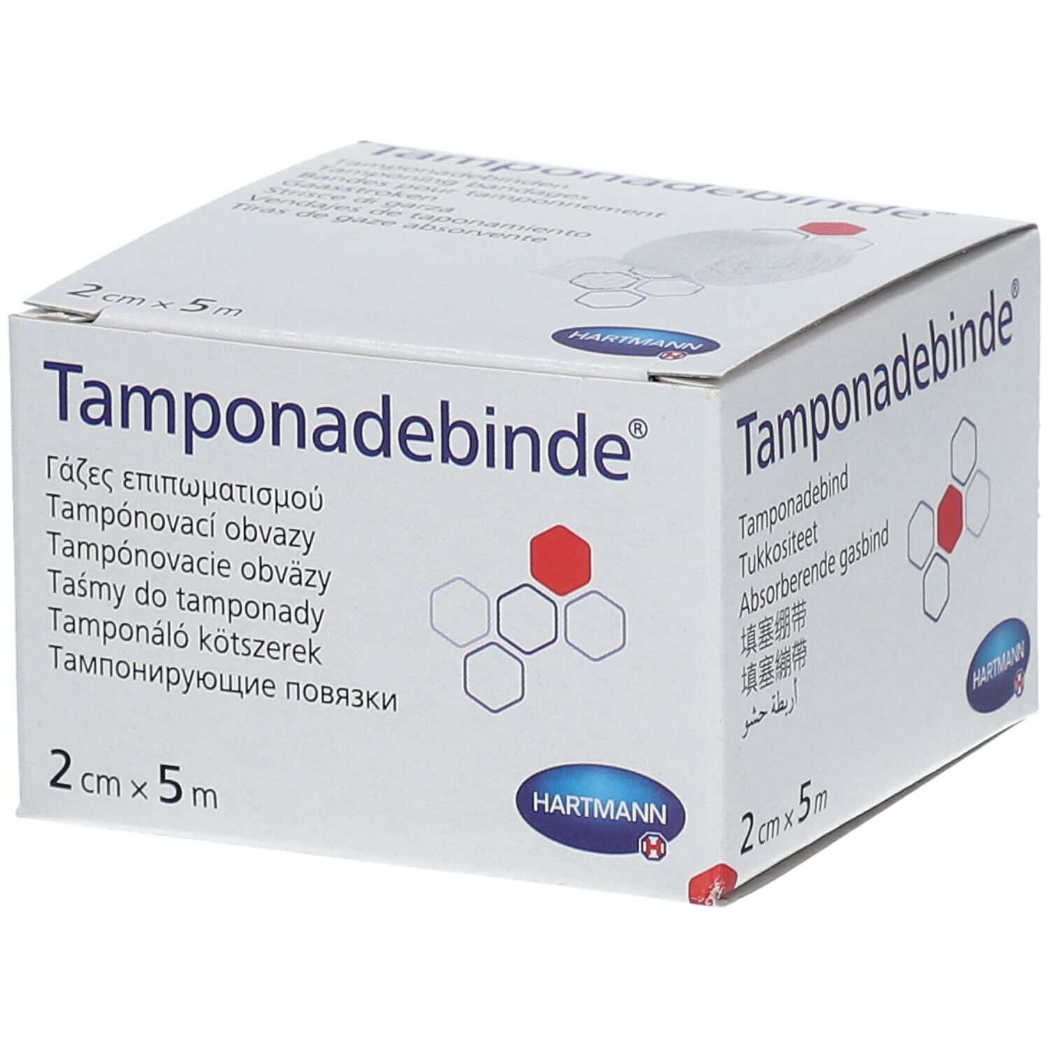 Tamponadebinde 5m x 2cm steril