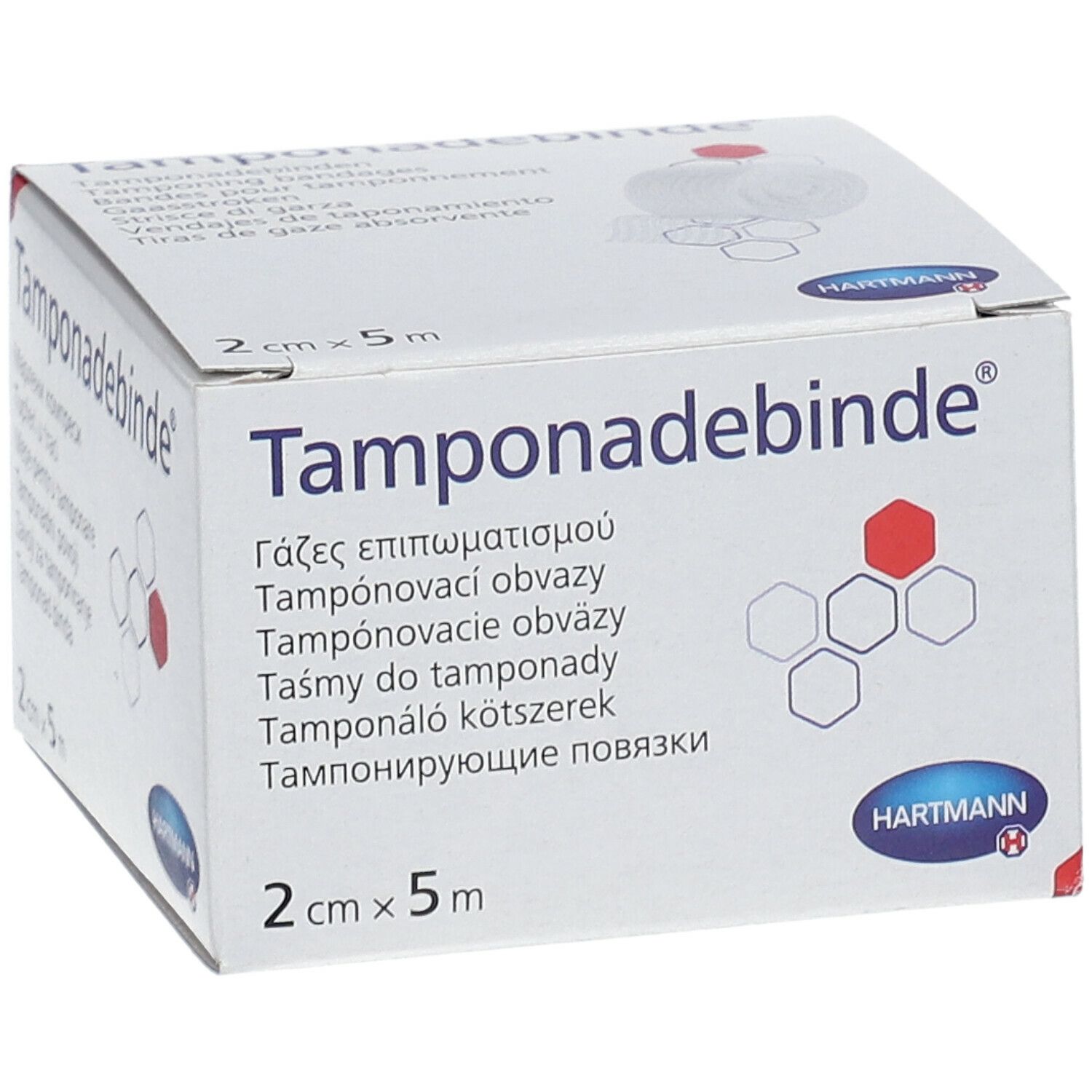 Tamponadebinde 5m x 2cm steril
