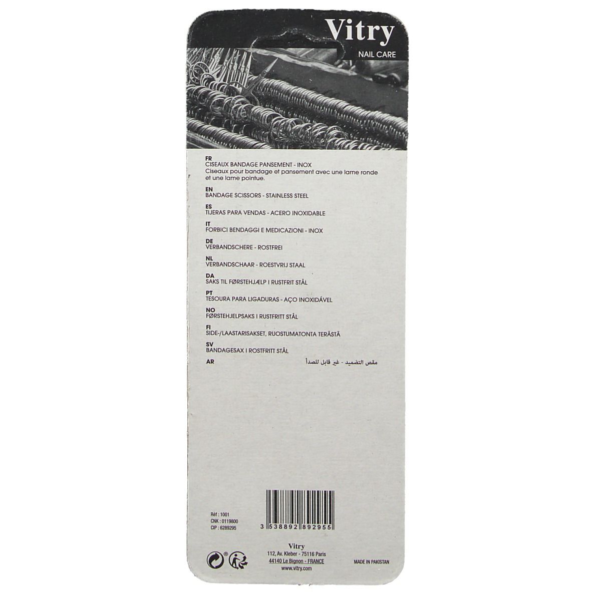 Vitry Classic Verbandsschere