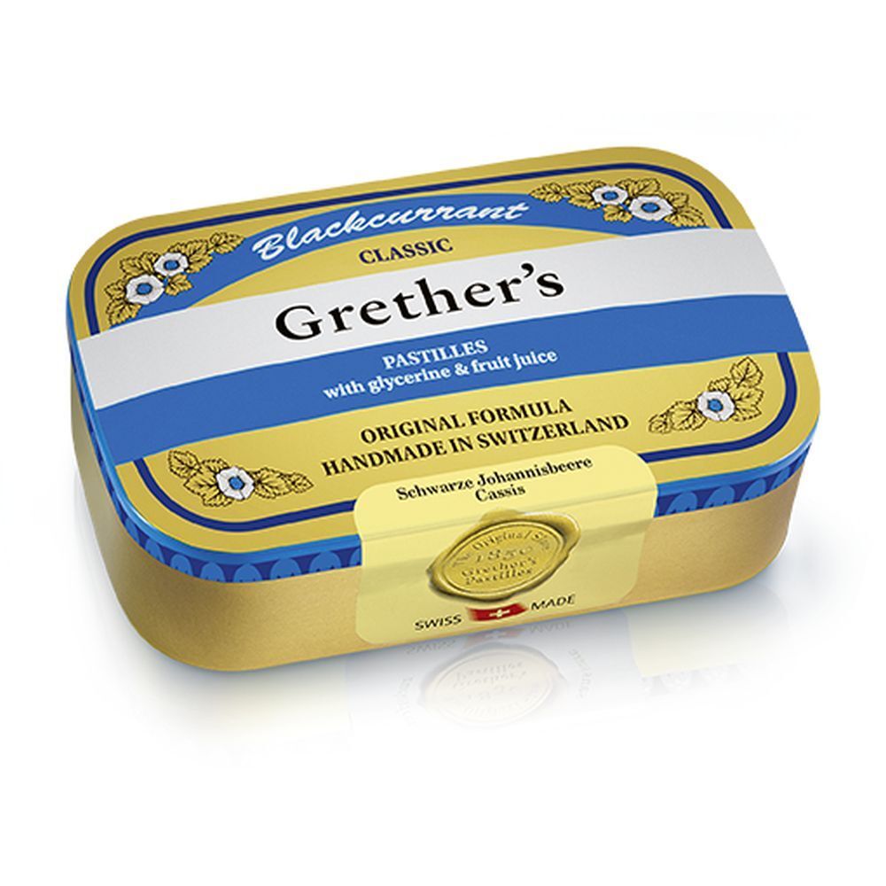 Grether's Blackcurrant Pastillen