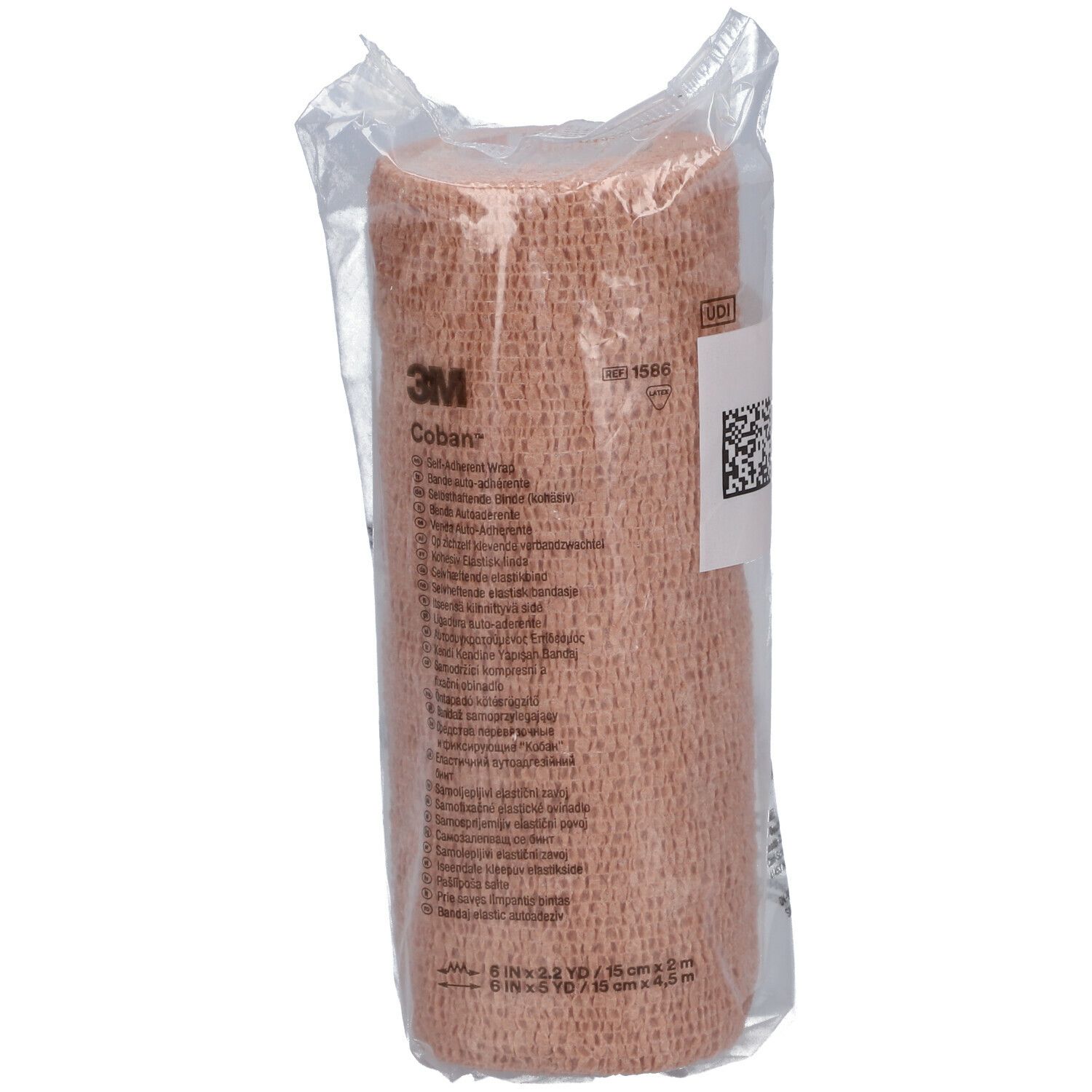 3M Coban Bande auto-adhérante 15 x 4,5 cm