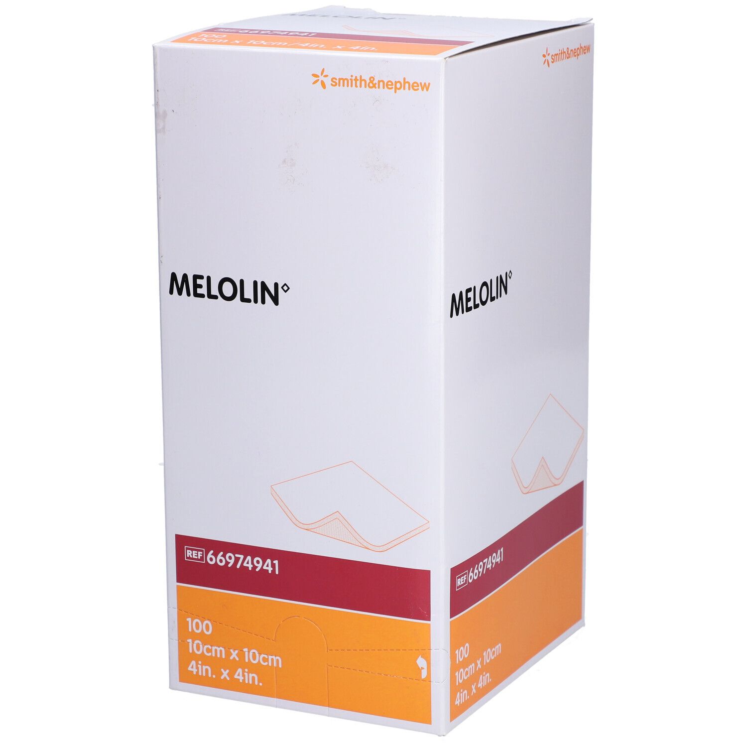 smith & nephew MELOLIN Wundauflage 10 x 10 cm