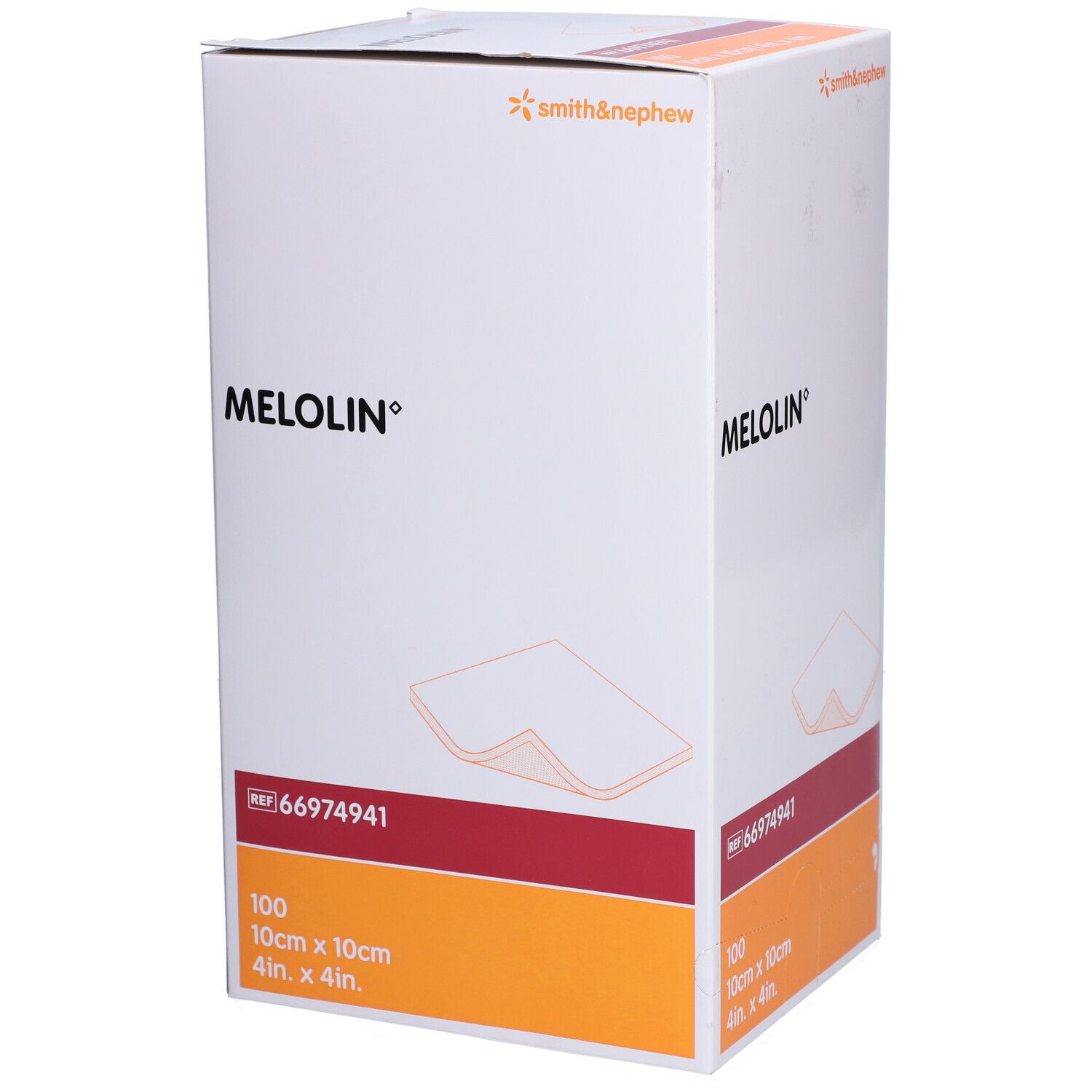 smith & nephew MELOLIN Wundauflage 10 x 10 cm